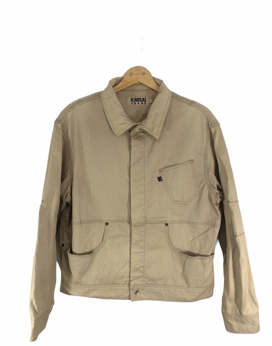 Kansai Yamamoto Kansai Jeans Jacket Inspired Kapital Size US L / EU 52-54 / 3 - 1 Thumbnail