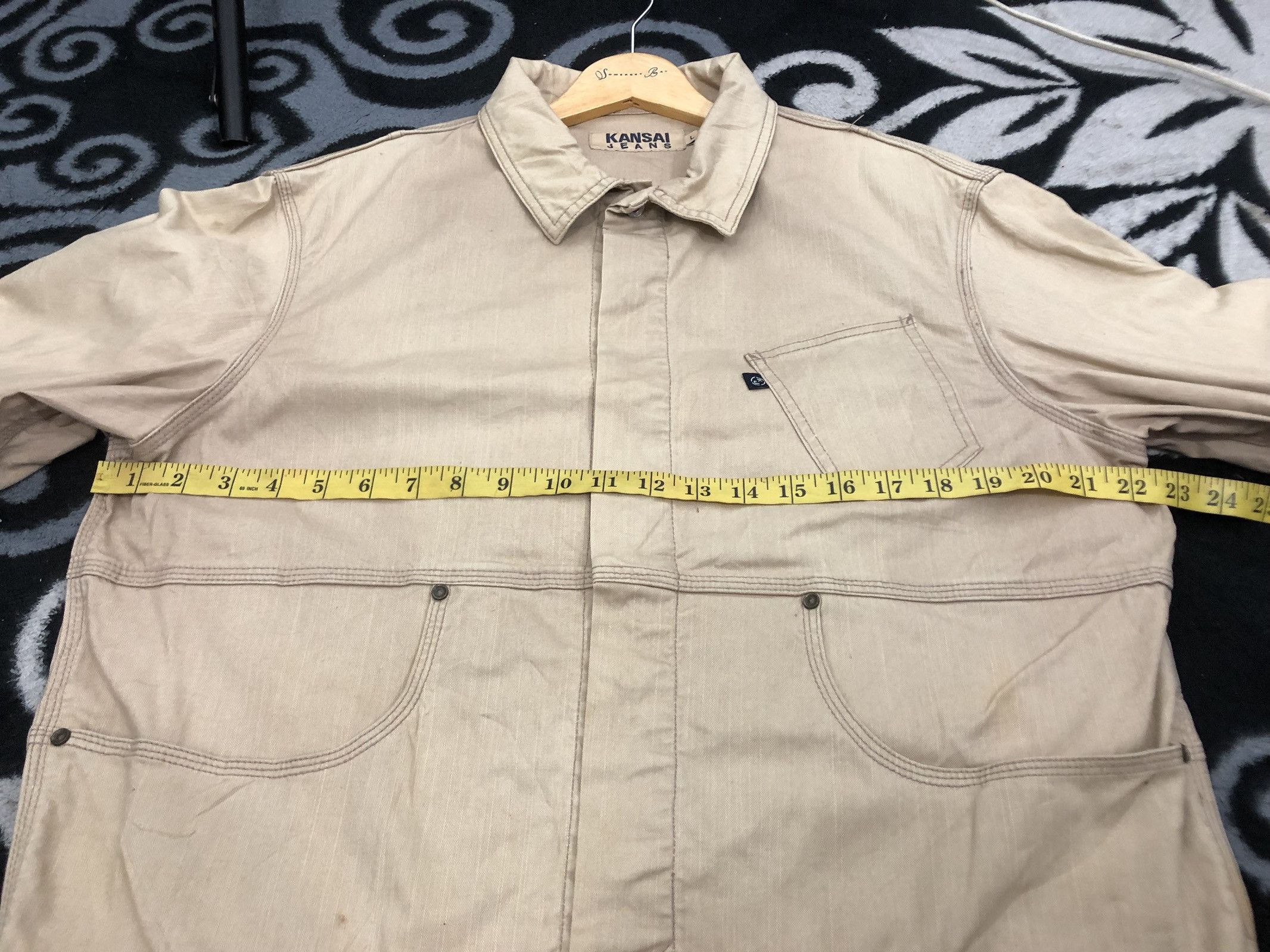 Kansai Yamamoto Kansai Jeans Jacket Inspired Kapital Size US L / EU 52-54 / 3 - 7 Thumbnail