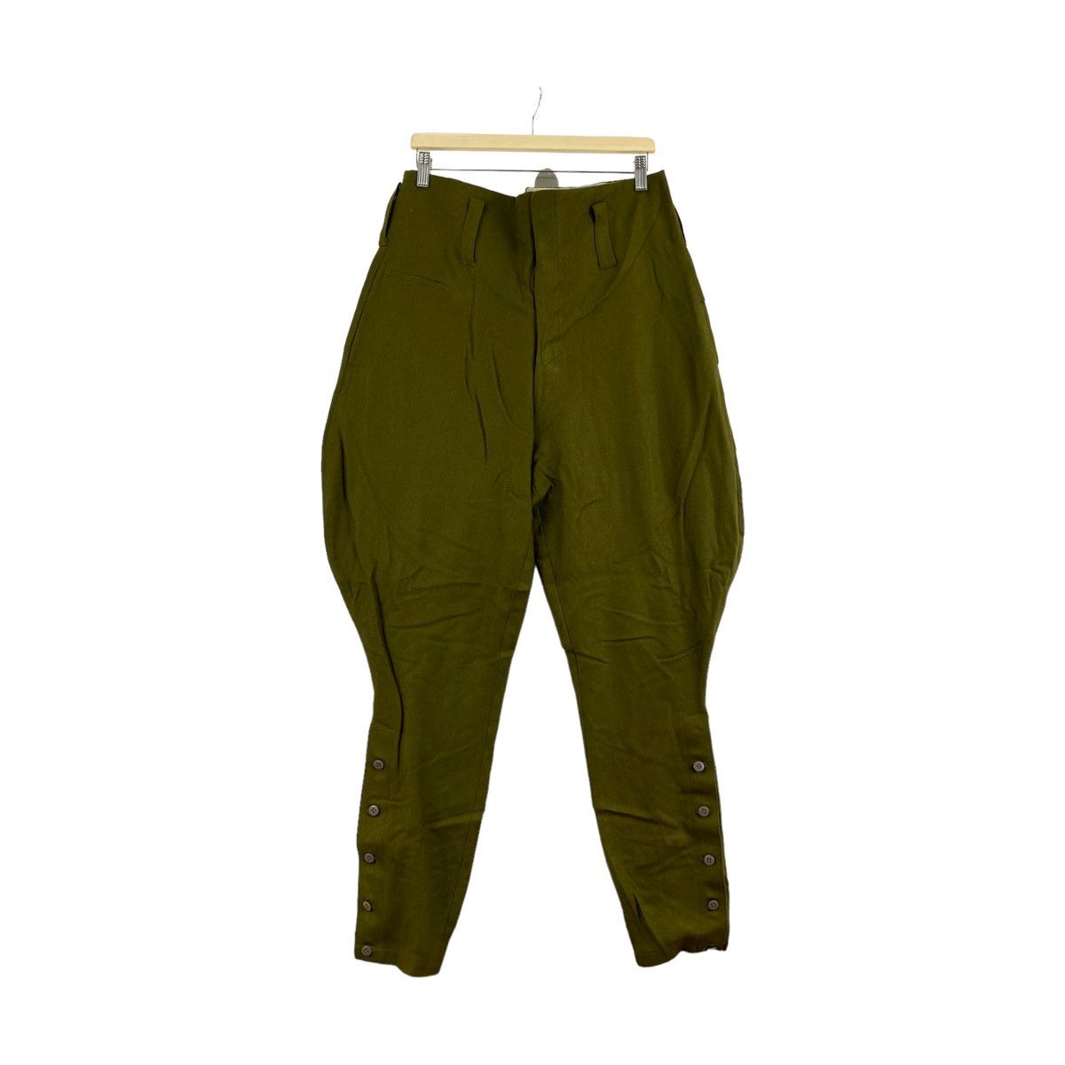 Vintage Vintage 60s MILITARY ARMY Fatique Wool Army Heavy Pant Size US 40 / EU 56 - 1 Thumbnail