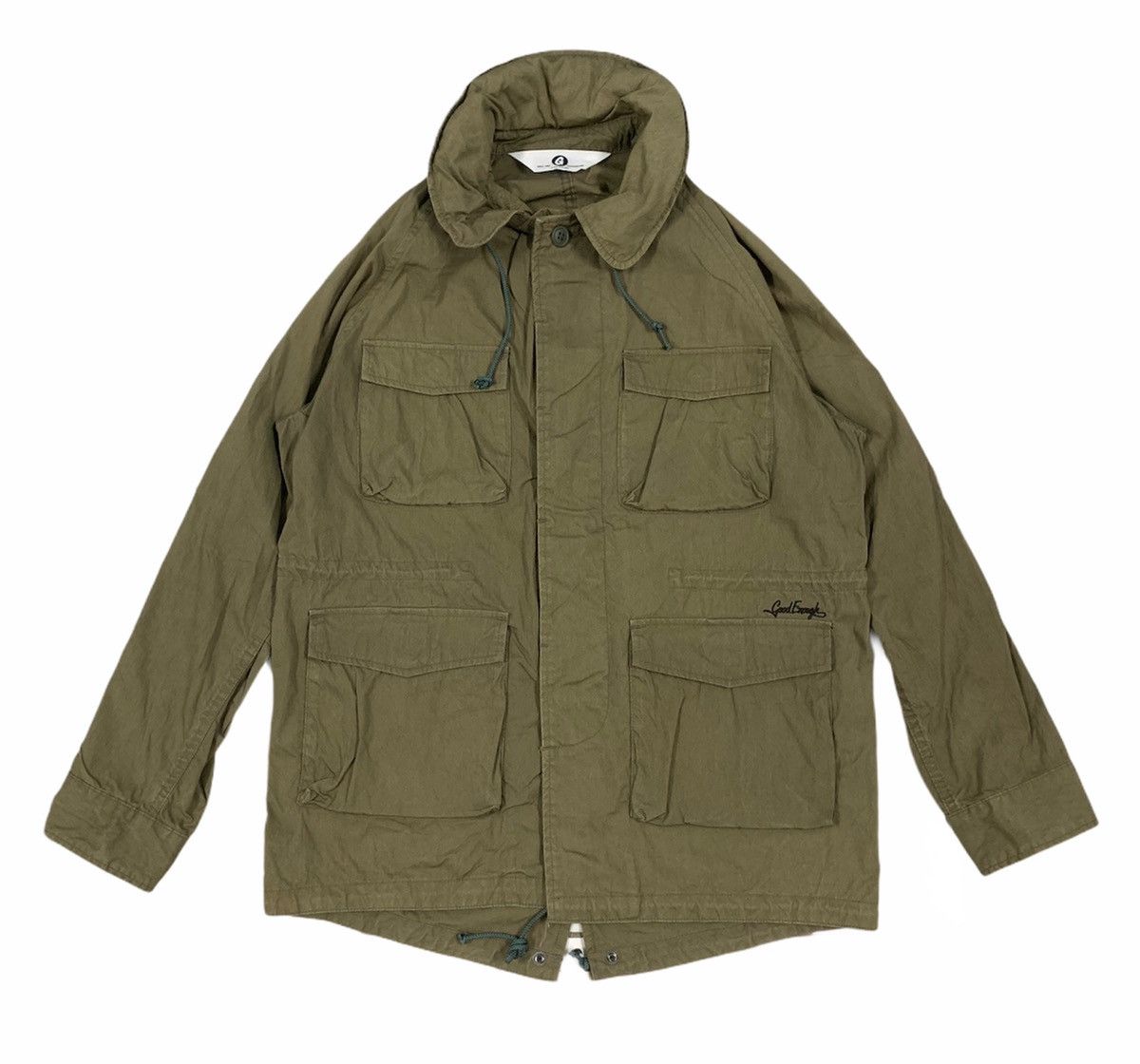 GOODENOUGH × Hiroshi Fujiwara × Kazuyuki Kumagai Attachment RARE ‼️ GoodEnough SpellOut "g" Tactical Jacket Size US M / EU 48-50 / 2 - 2 Thumbnail