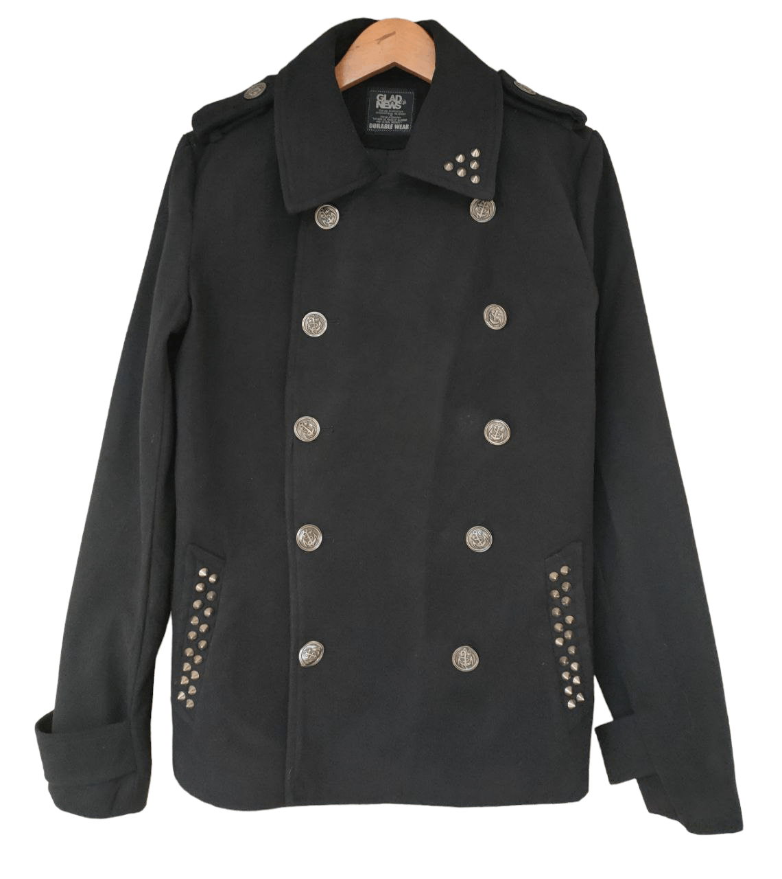 Japanese Brand Glad News Skull Punk Jacket Size US S / EU 44-46 / 1 - 2 Thumbnail