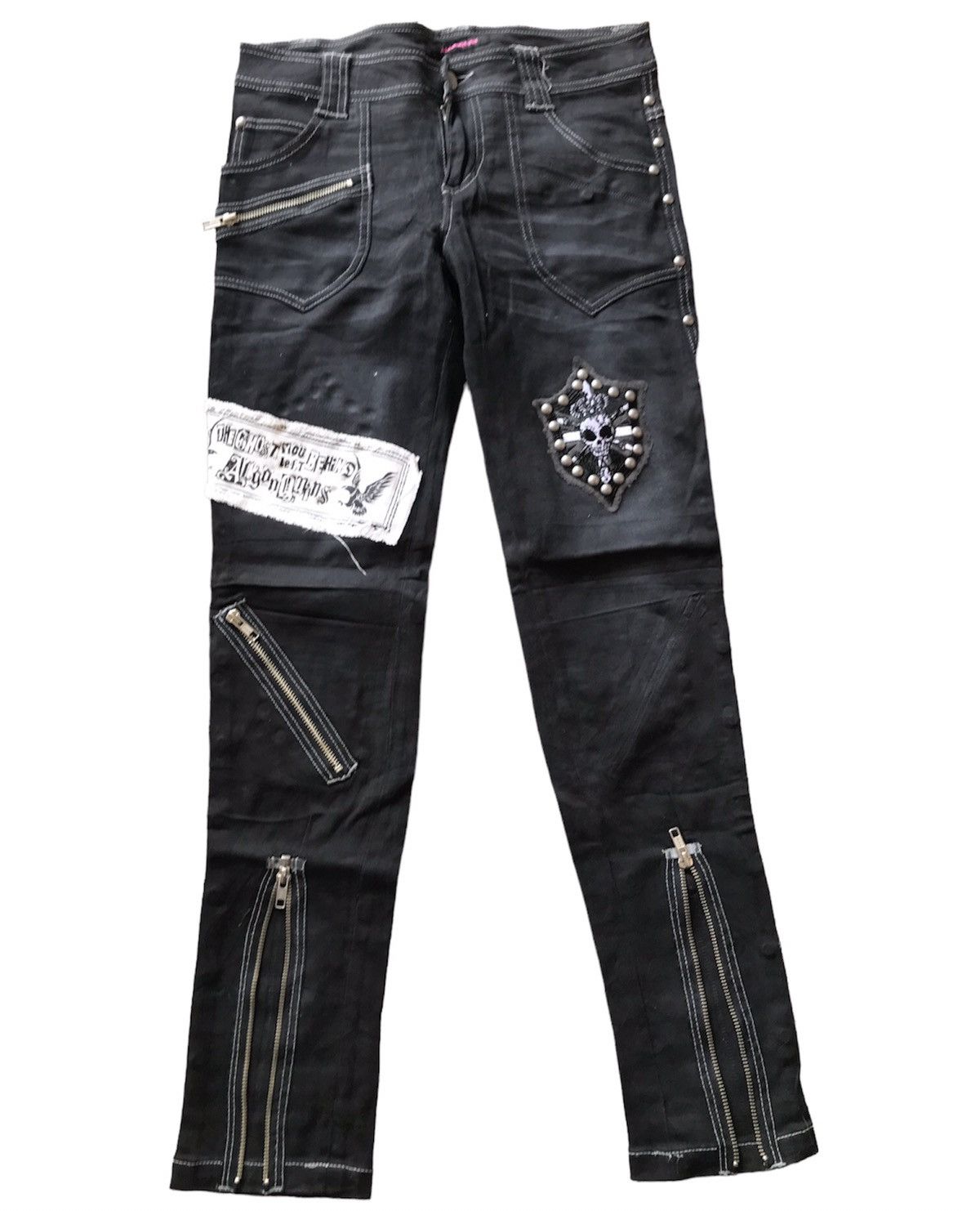 Japanese Brand Algonquins Punk Bondage Size US 31 - 1 Thumbnail
