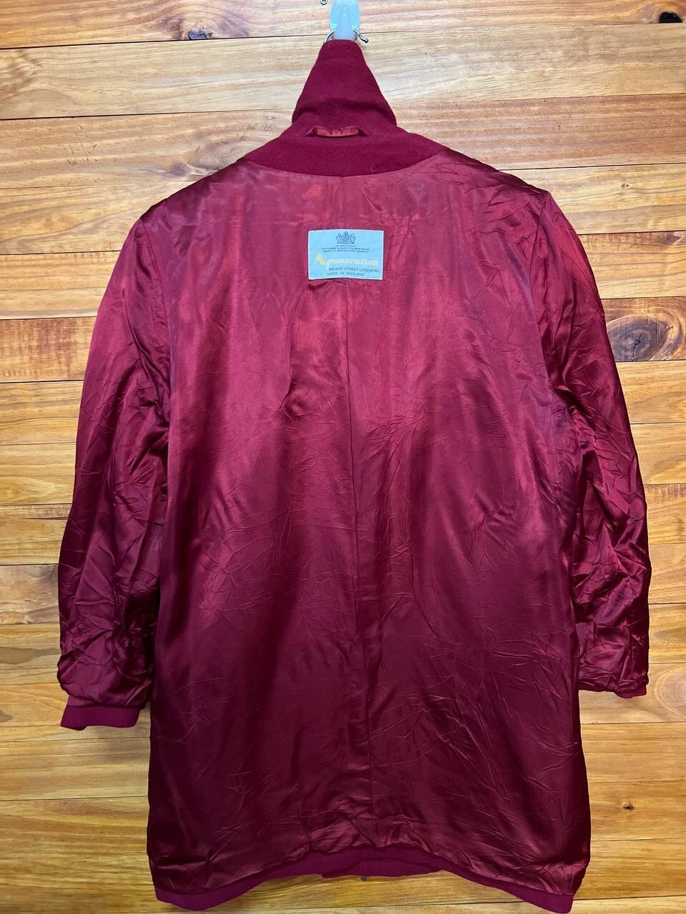 Aquascutum AQUASCUTUM WOOL RED BLAZER MADE IN ENGLAND Size 42S - 14 Thumbnail