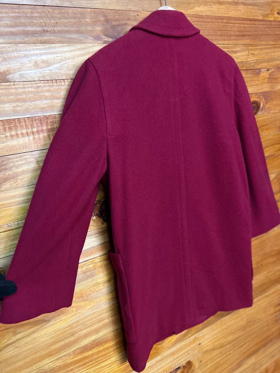 Aquascutum AQUASCUTUM WOOL RED BLAZER MADE IN ENGLAND Size 42S - 9 Thumbnail