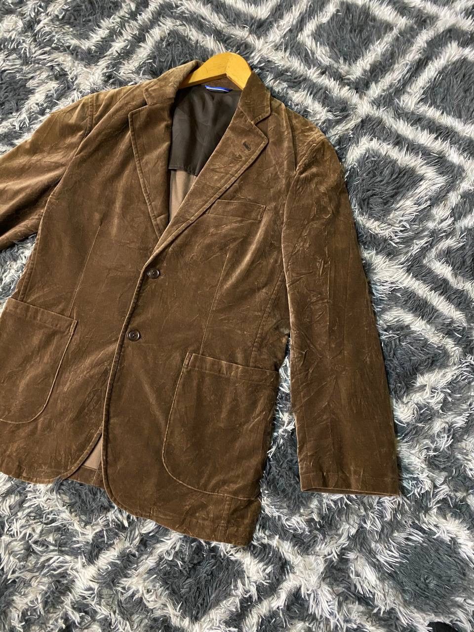 John Henry Vintage John Henry Velvet Suit Jacket Size US M / EU 48-50 / 2 - 2 Thumbnail