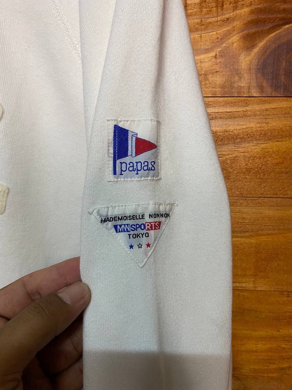 Japanese Brand VINTAGE PAPAS MADEMOISELLE NONNON SWEATSHIRT Size US XL / EU 56 / 4 - 8 Thumbnail