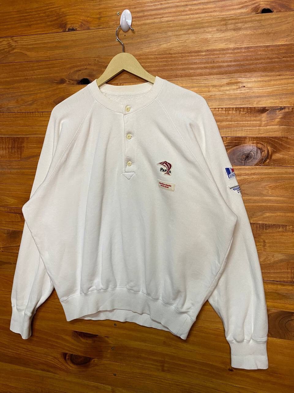 Japanese Brand VINTAGE PAPAS MADEMOISELLE NONNON SWEATSHIRT Size US XL / EU 56 / 4 - 6 Thumbnail