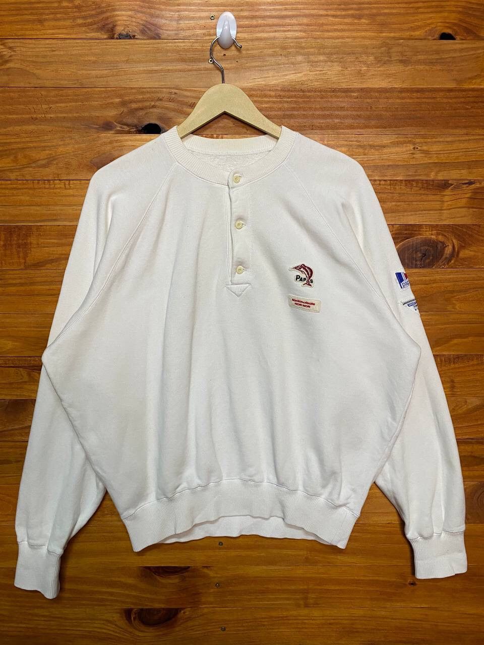 Japanese Brand VINTAGE PAPAS MADEMOISELLE NONNON SWEATSHIRT Size US XL / EU 56 / 4 - 4 Thumbnail