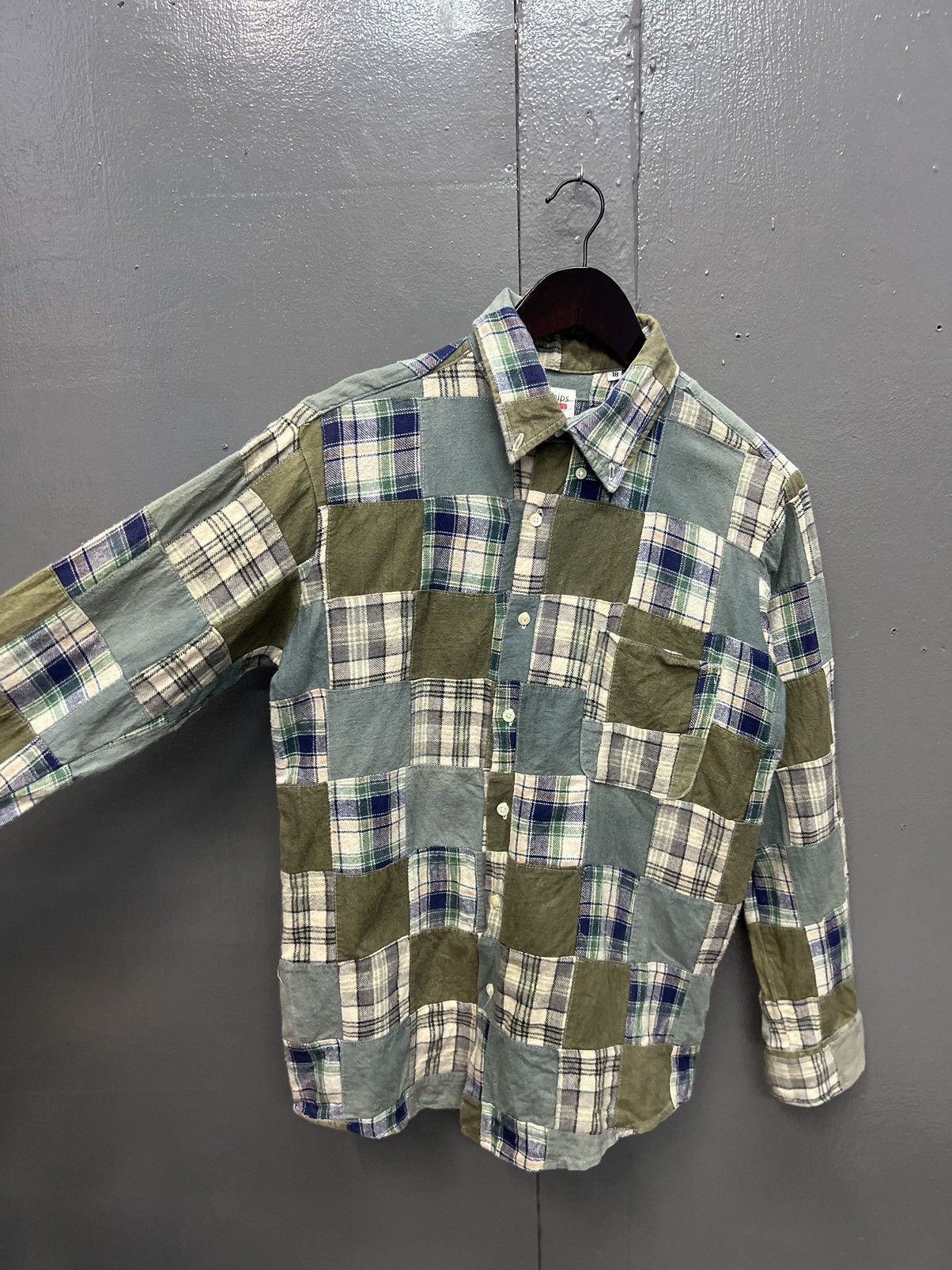 SHIPS VINTAGE SHIPS PATCHWORK BUTTON UP SHIRT Size US S / EU 44-46 / 1 - 5 Thumbnail