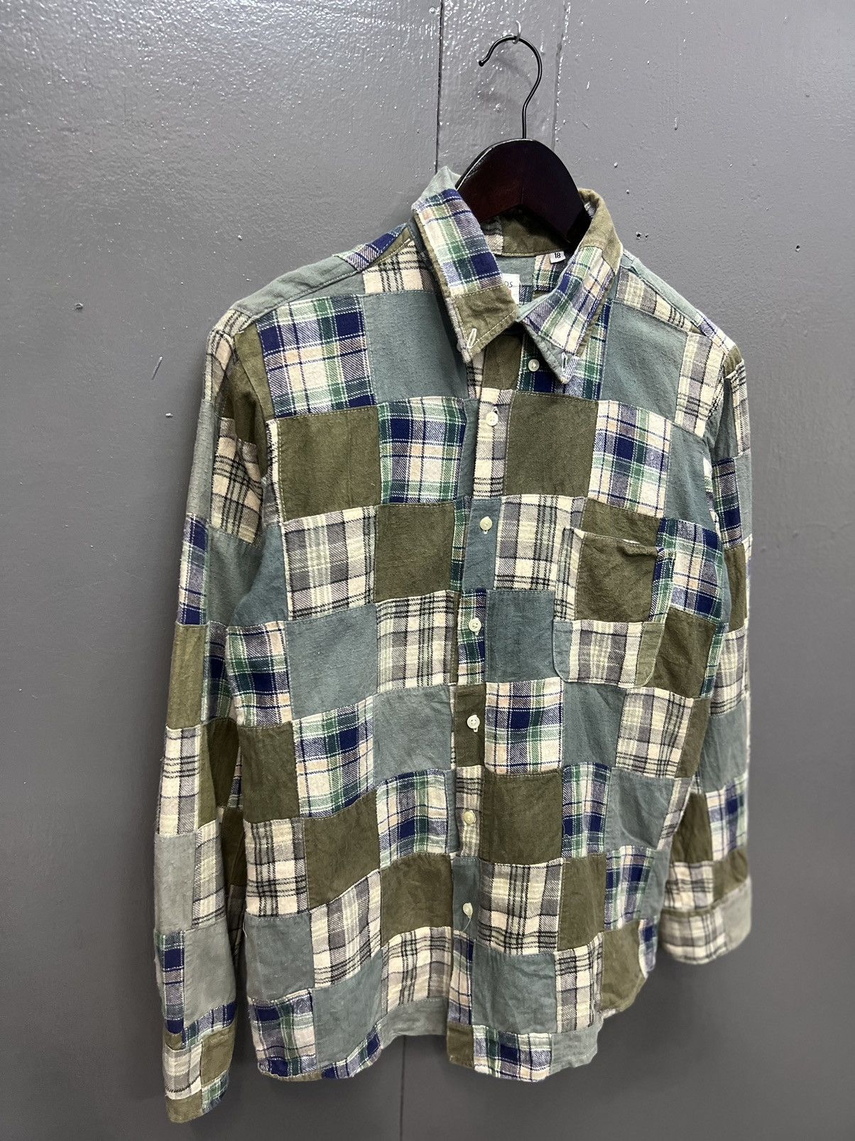SHIPS VINTAGE SHIPS PATCHWORK BUTTON UP SHIRT Size US S / EU 44-46 / 1 - 2 Thumbnail