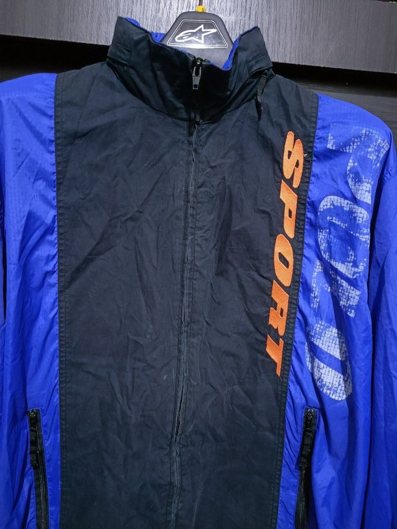 Polo Ralph Lauren × Vintage Vtg. 90s polo sport Ralph Lauren windbreaker hoodie jacket Size US M / EU 48-50 / 2 - 2 Thumbnail