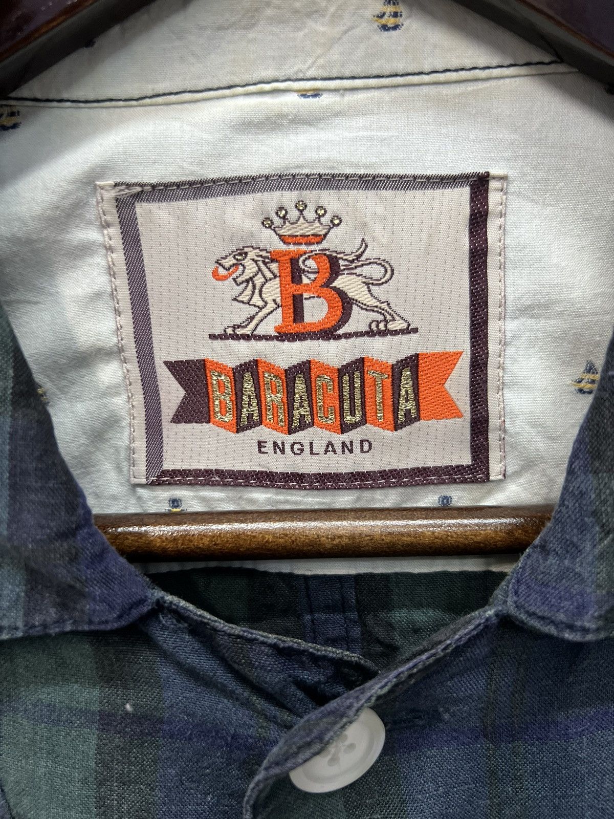 Baracuta BARACUTA ENGLAND BUTTON UP SHIRT Size US S / EU 44-46 / 1 - 9 Thumbnail