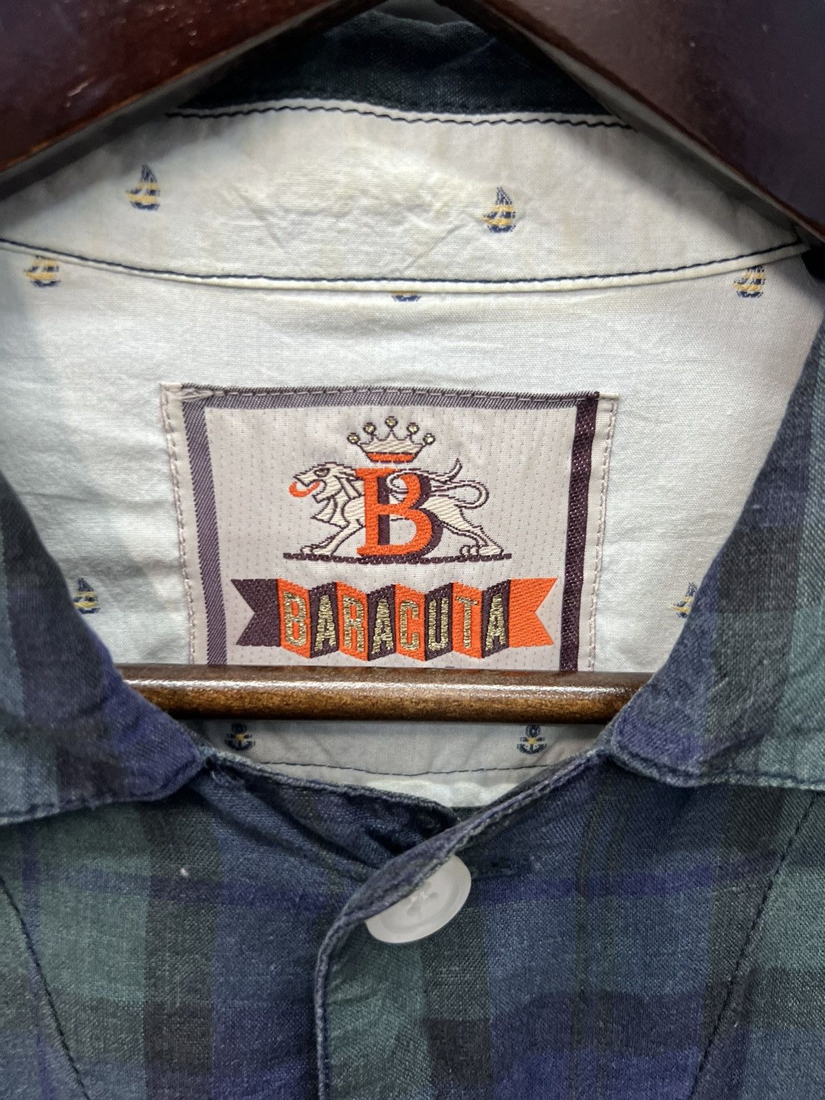 Baracuta BARACUTA ENGLAND BUTTON UP SHIRT Size US S / EU 44-46 / 1 - 4 Thumbnail