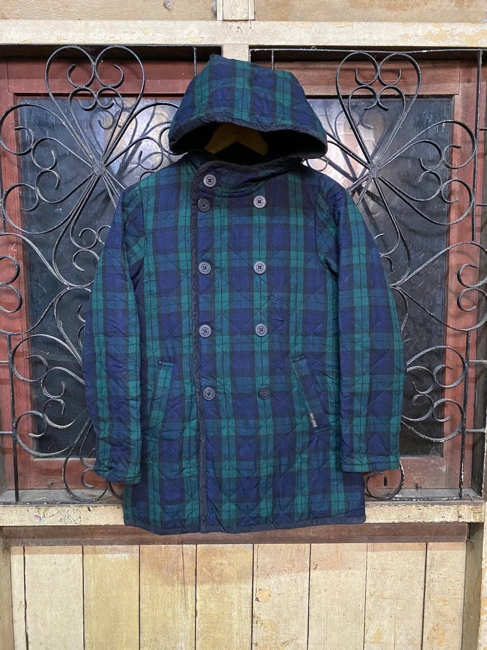 Lavenham Vintage Lavenham Black Watch Pea Coat Parka Size US S / EU 44-46 / 1 - 1 Thumbnail