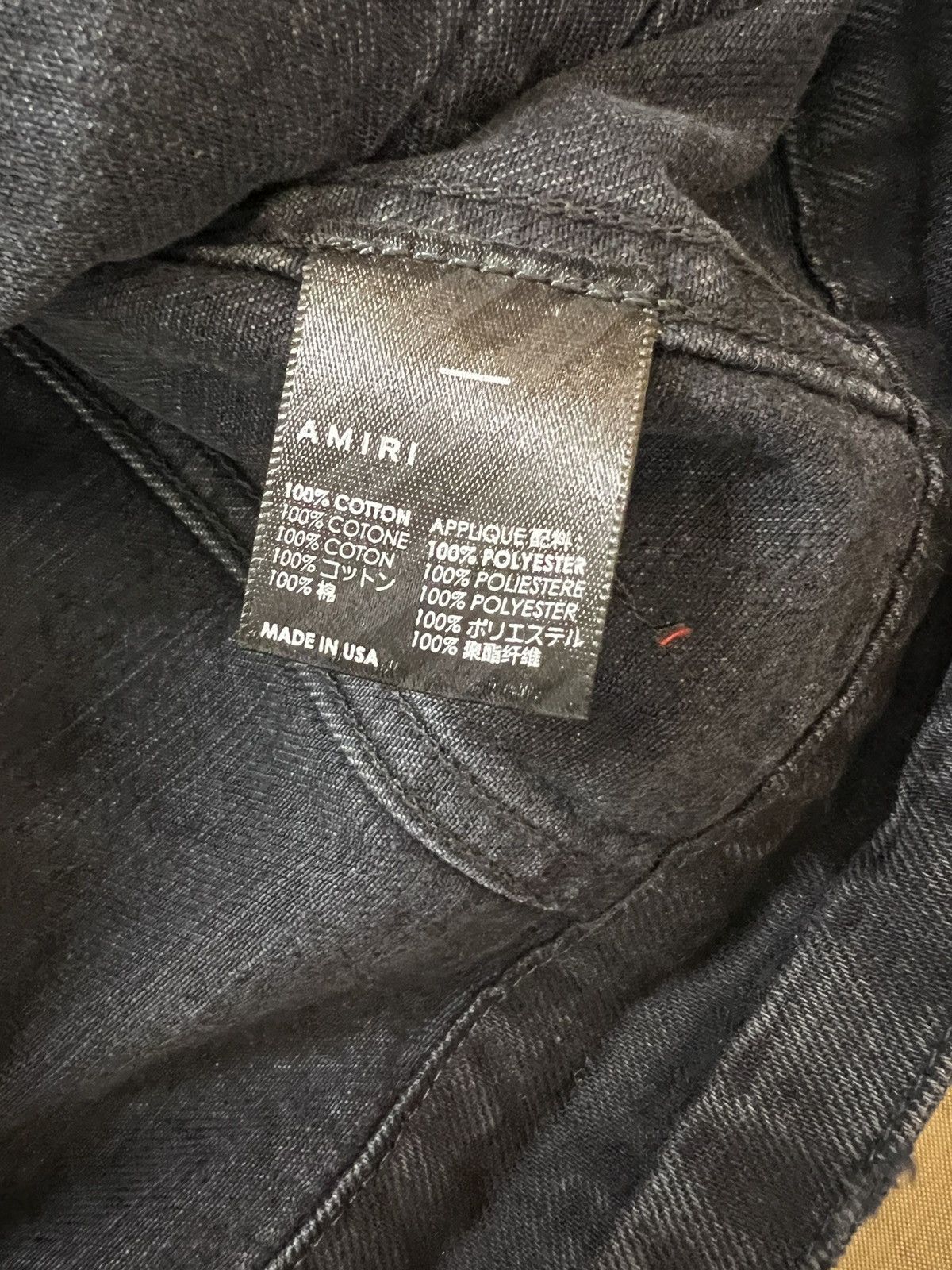 Amiri Amiri Chemist Star Denim Jacket size L $2800 Size US L / EU 52-54 / 3 - 5 Thumbnail