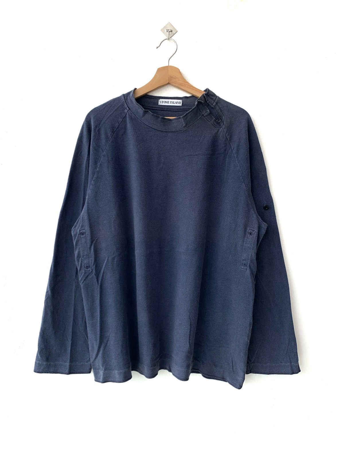 Stone Island Vintage Stone Island Crewneck Sweatshirt Size US L / EU 52-54 / 3 - 1 Thumbnail