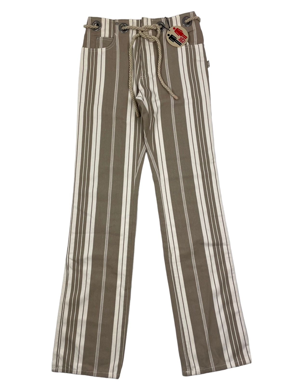 image of Archive Woman’S Jpg (Jean Paul Gaultier) Pants in Beige, Women's (Size 29)