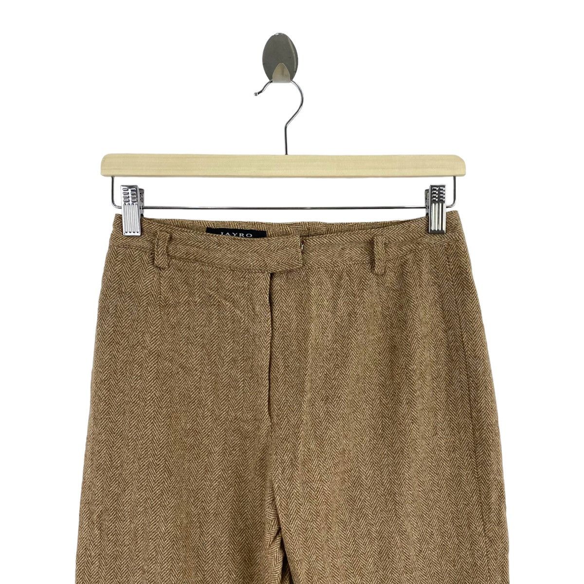 Japanese Brand Vintage 90s JAYRO Japanese Brand Slim Cut Wool Brown Casual Size US 26 / EU 42 - 2 Thumbnail