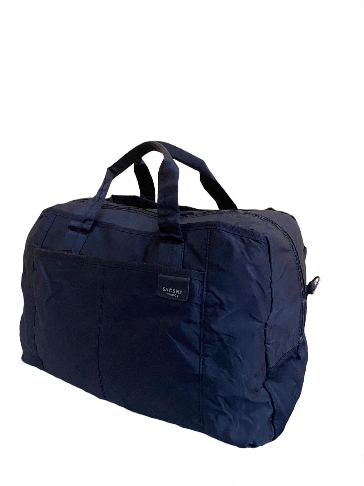 Issey Miyake × Japanese Brand × Yohji Yamamoto Black Y’Saccs By Yohji Yamamoto triagle Travel duffle bag Size ONE SIZE - 2 Thumbnail