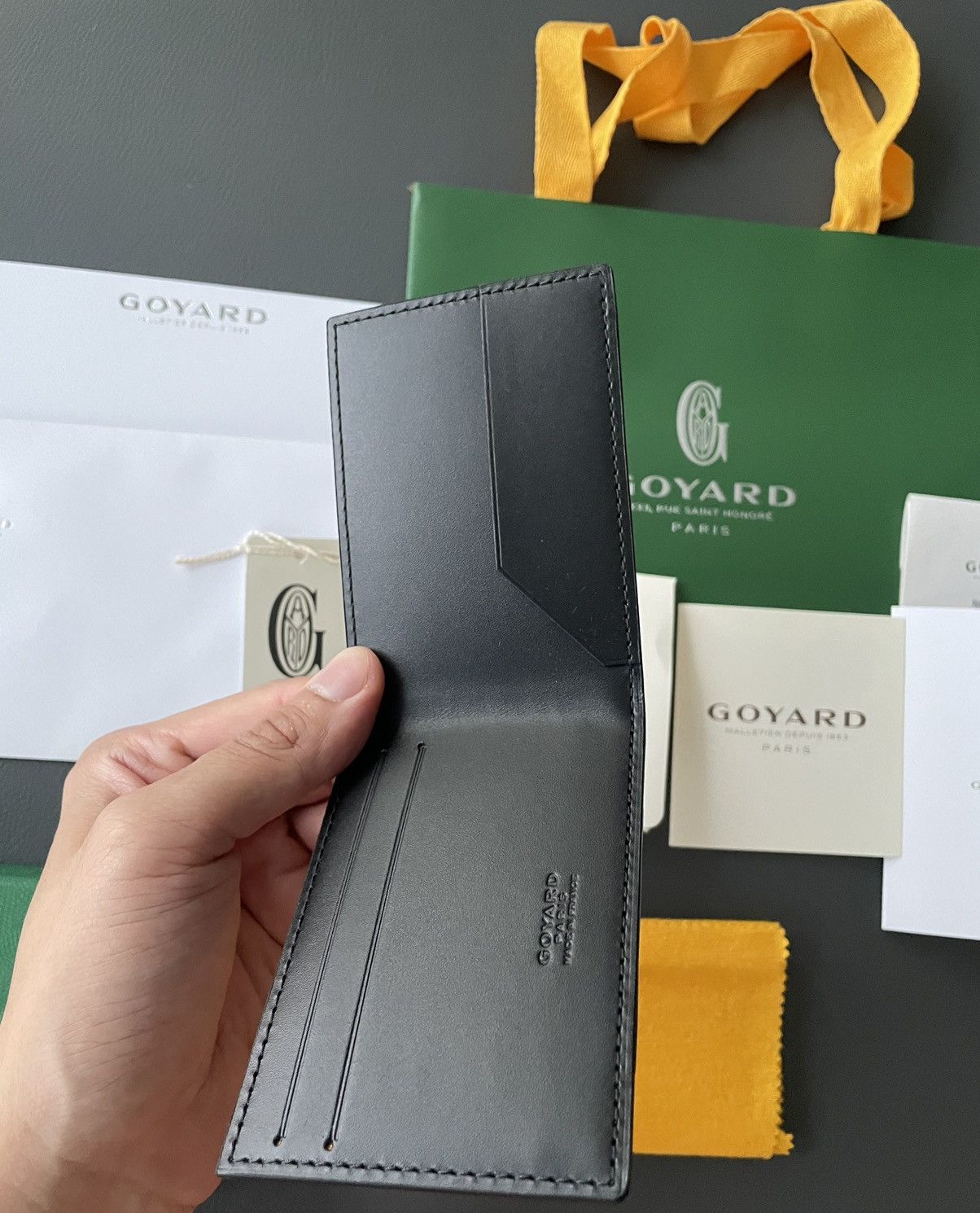 Goyard Rare Limited Edition Brand New Iconic Goyard Logo Wallet Size ONE SIZE - 10 Thumbnail