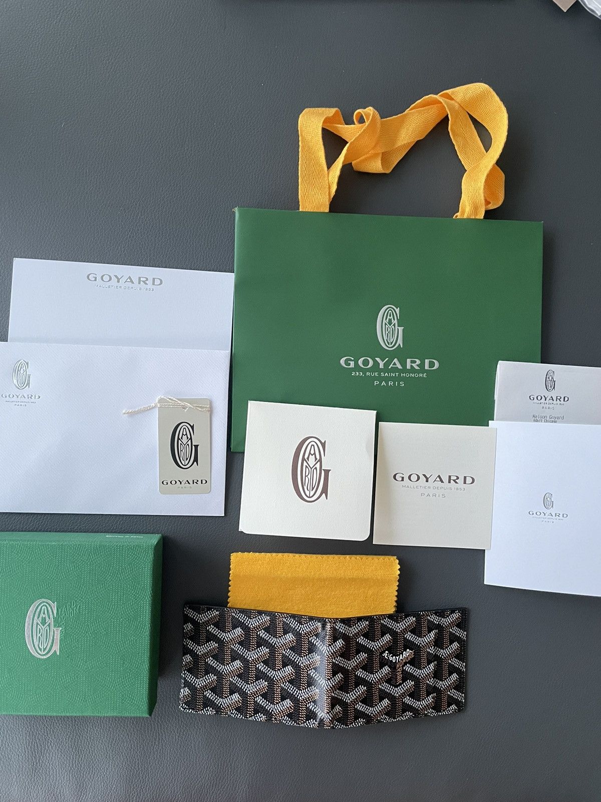 Goyard Rare Limited Edition Brand New Iconic Goyard Logo Wallet Size ONE SIZE - 13 Thumbnail