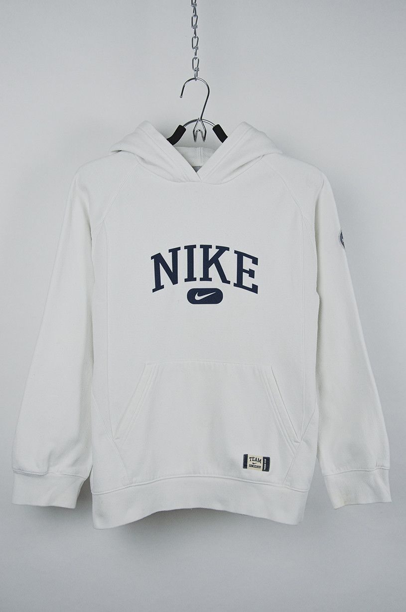 Nike × Vintage NIKE Vintage Big Logo Hoodie Size US S / EU 44-46 / 1 - 1 Thumbnail