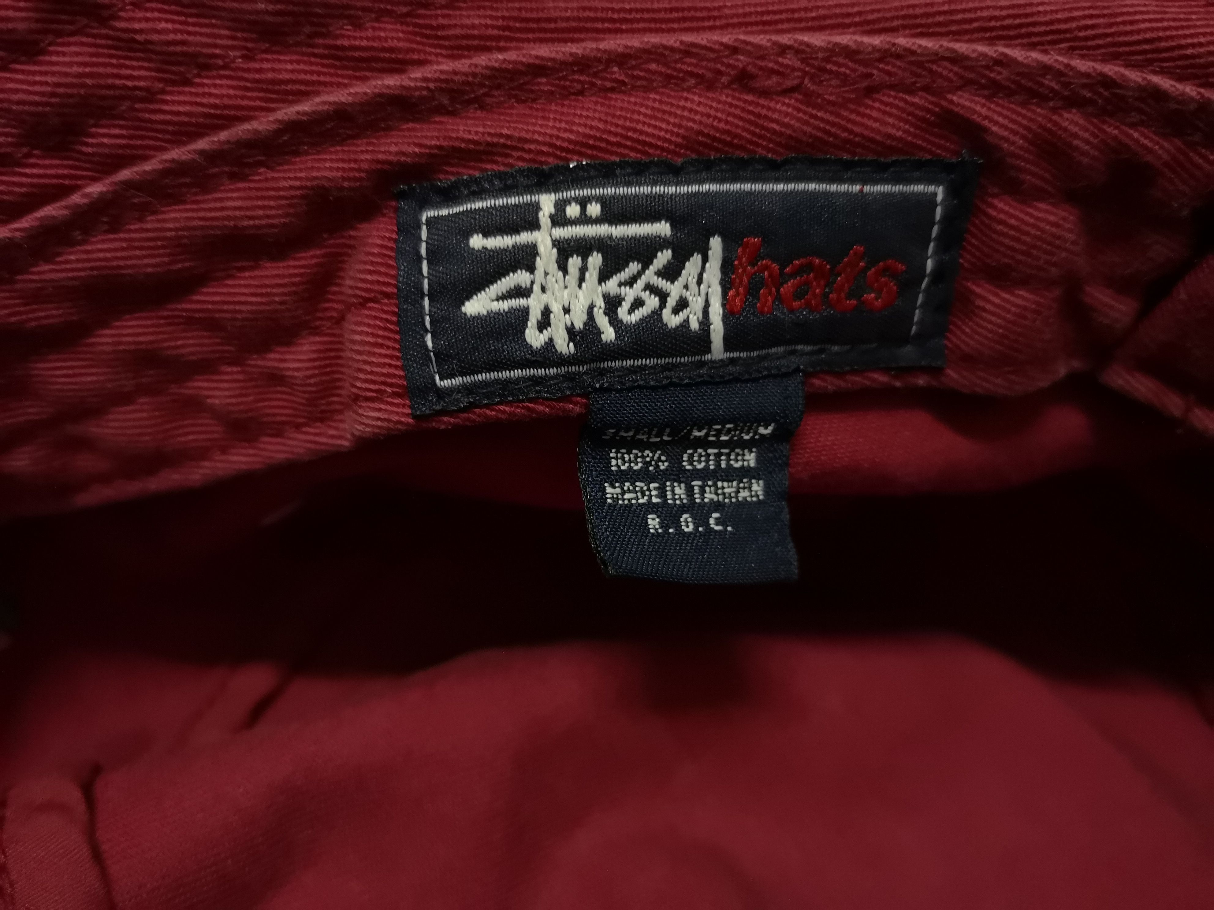 Stussy × Vintage VINTAGE STUSSY COTTON BUCKET HAT Size ONE SIZE - 10 Thumbnail