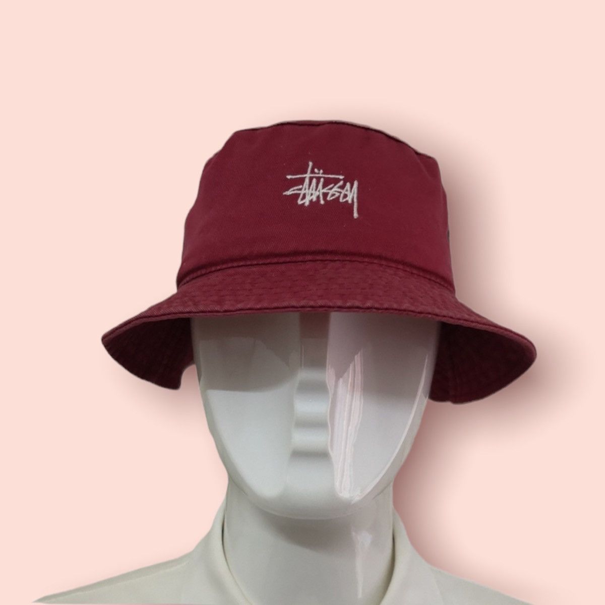 Stussy × Vintage VINTAGE STUSSY COTTON BUCKET HAT Size ONE SIZE - 3 Thumbnail