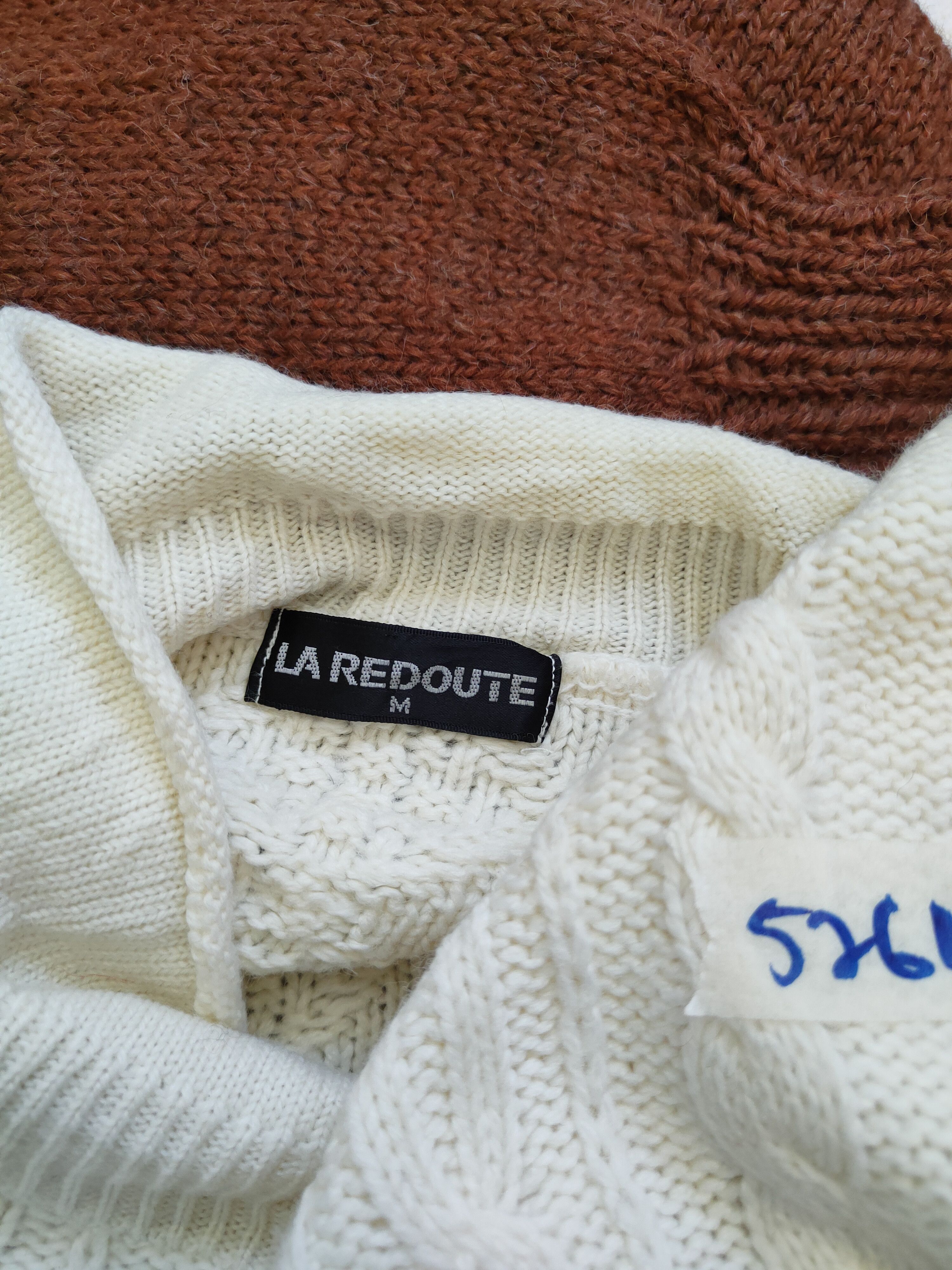 Japanese Brand × Other La Redoute White Knitwear #5261 Size M / US 6-8 / IT 42-44 - 8 Thumbnail