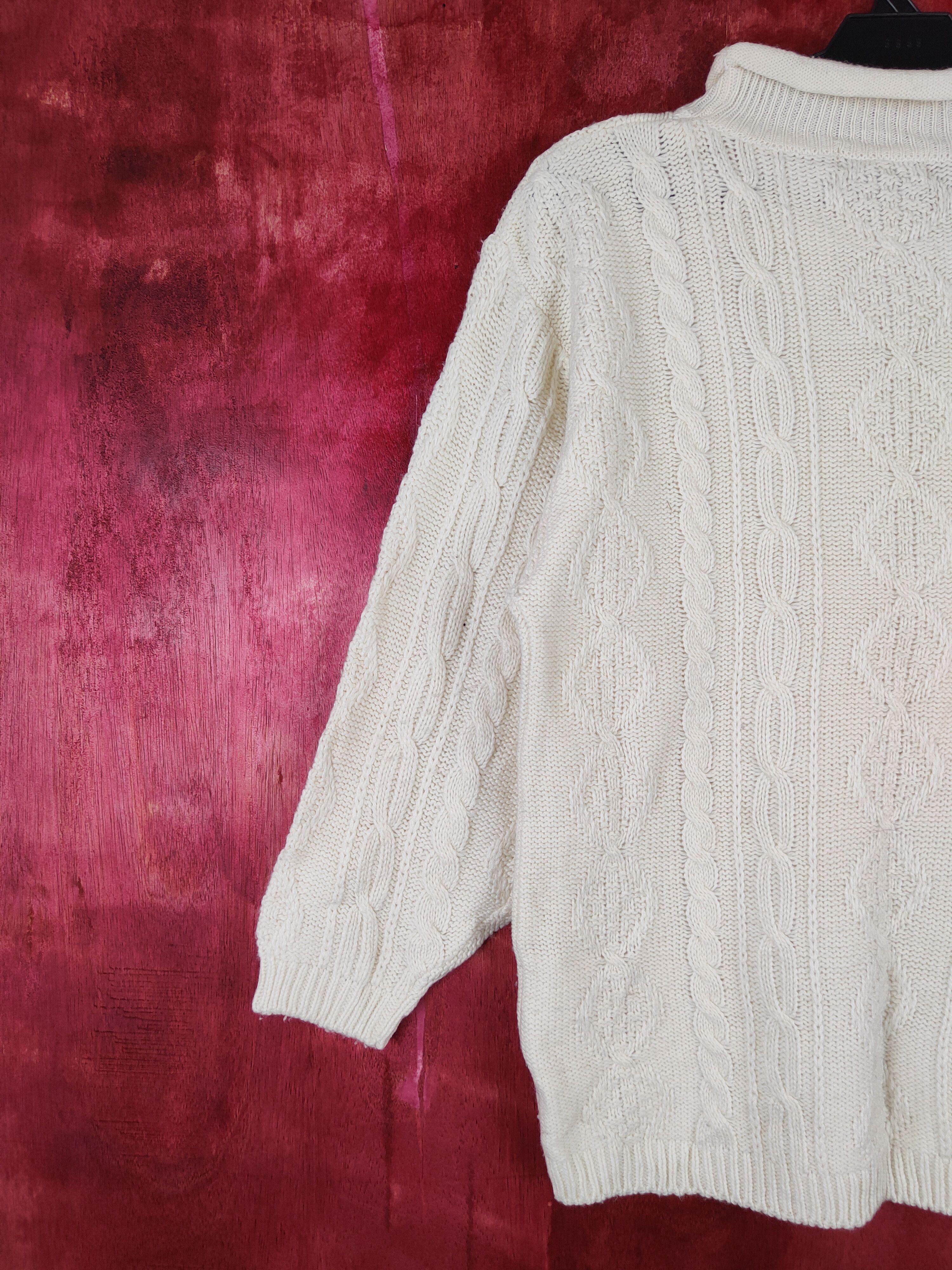 Japanese Brand × Other La Redoute White Knitwear #5261 Size M / US 6-8 / IT 42-44 - 6 Thumbnail