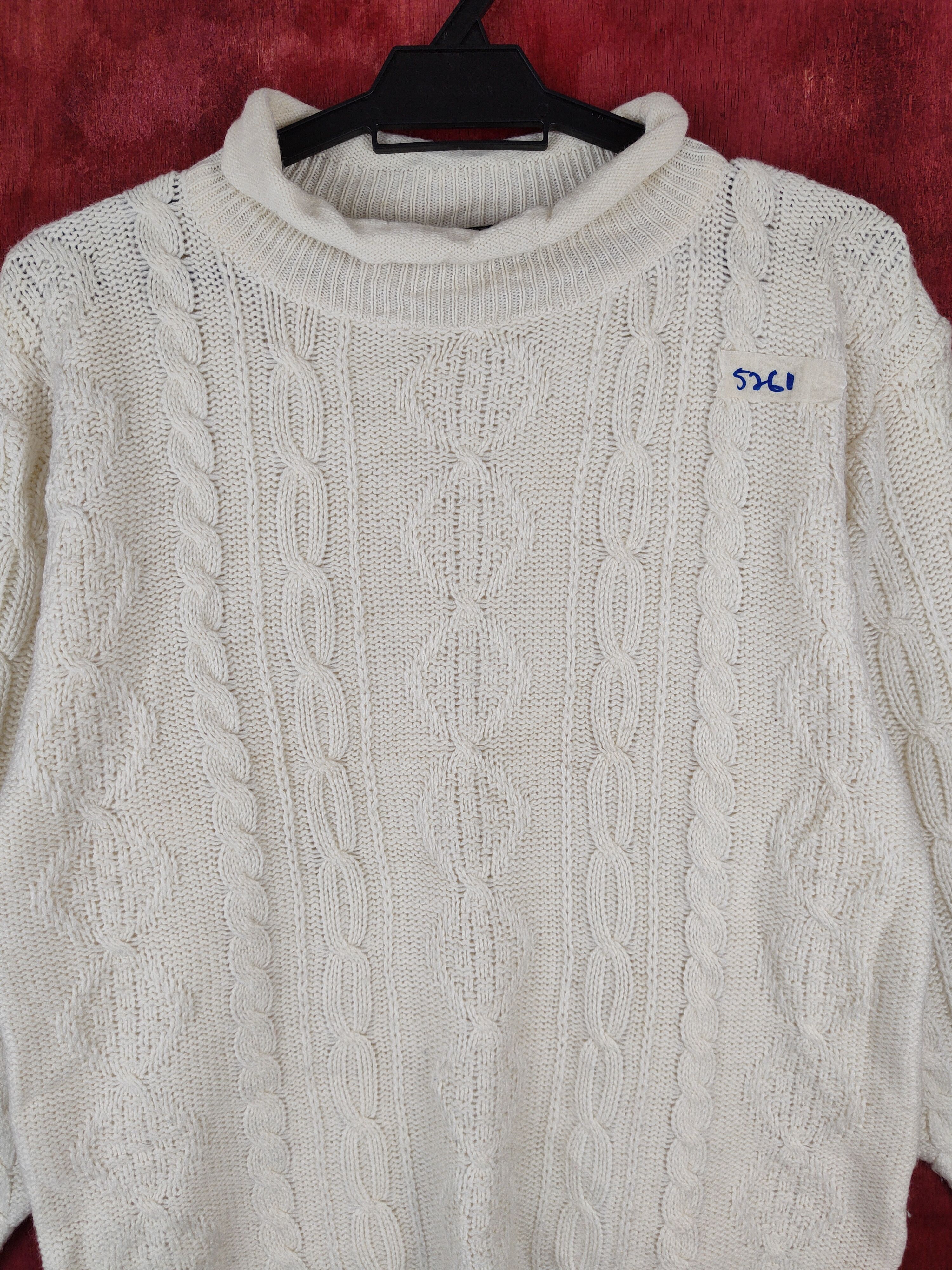 Japanese Brand × Other La Redoute White Knitwear #5261 Size M / US 6-8 / IT 42-44 - 2 Thumbnail