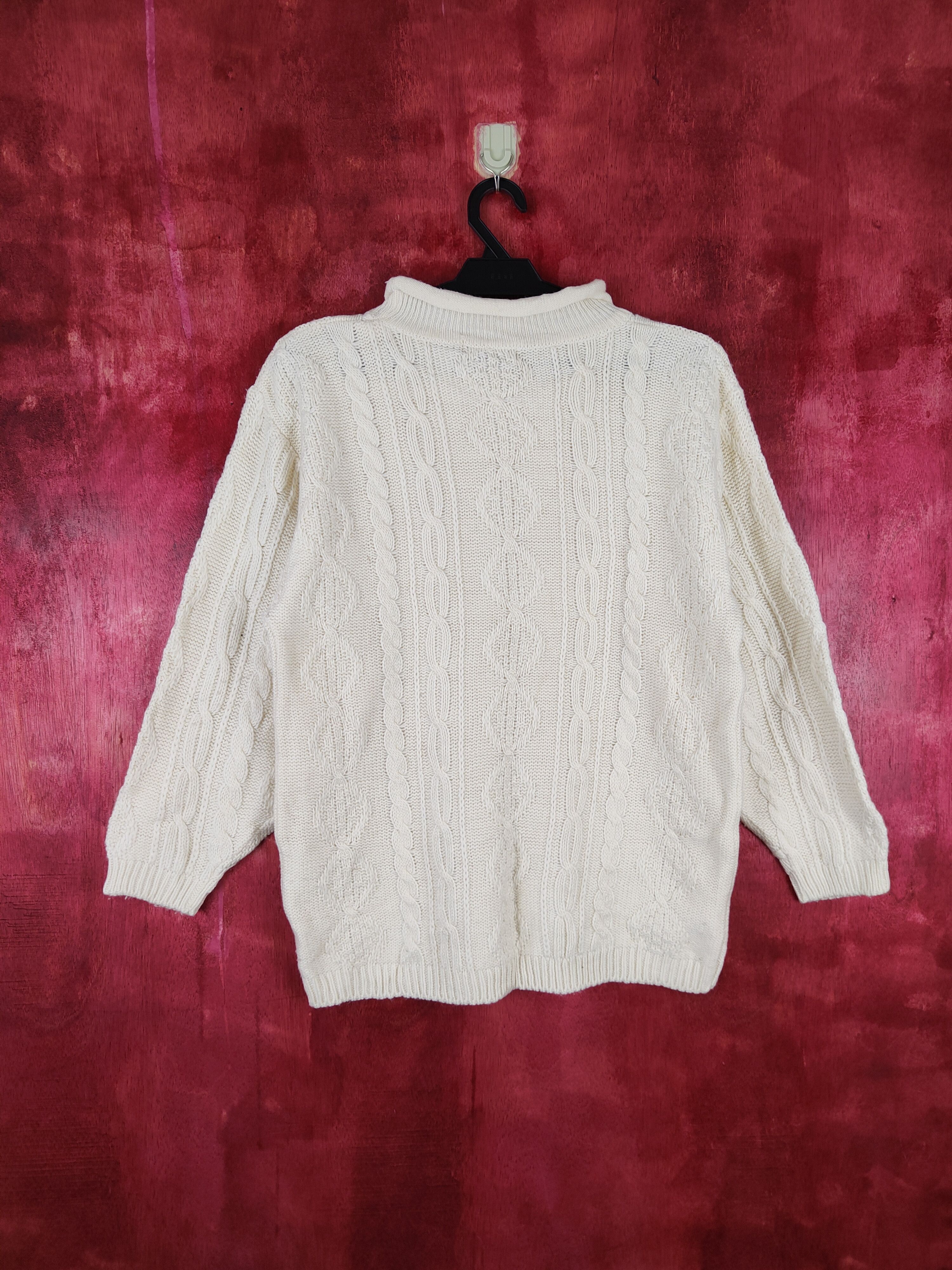 Japanese Brand × Other La Redoute White Knitwear #5261 Size M / US 6-8 / IT 42-44 - 5 Thumbnail