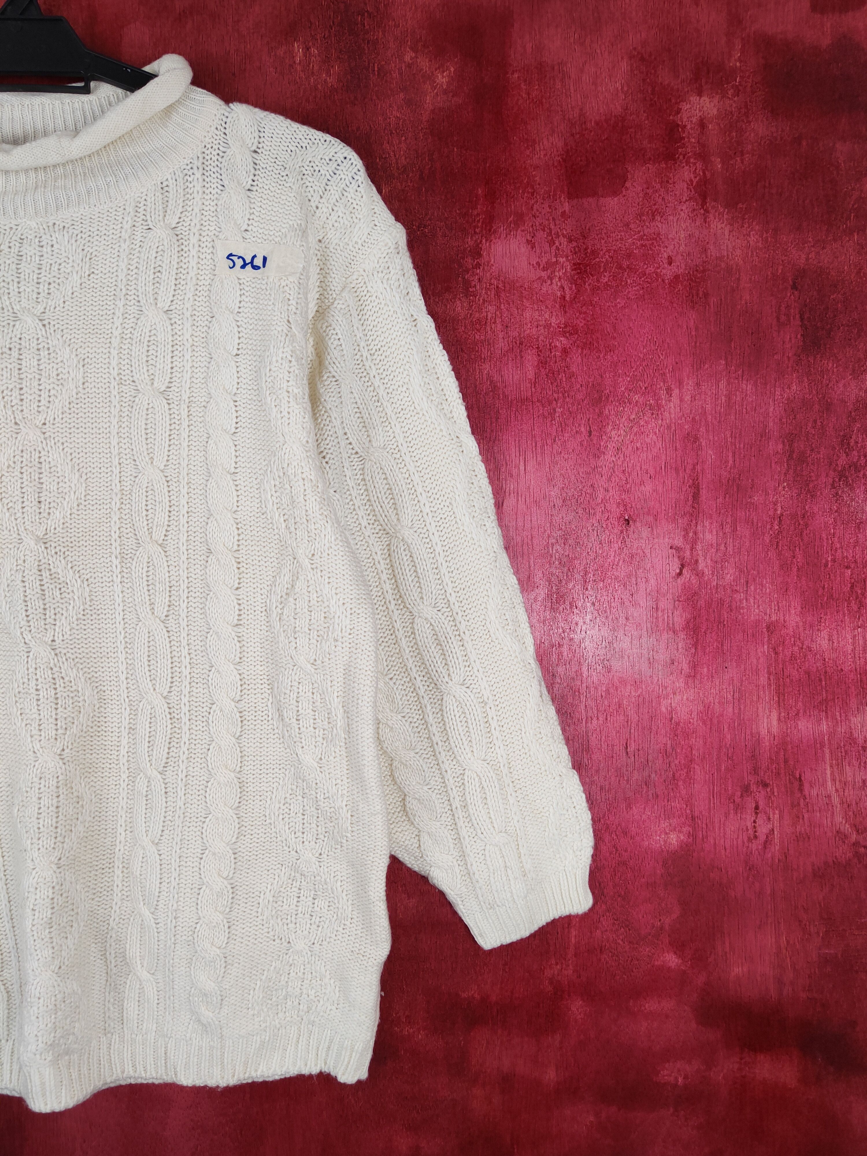 Japanese Brand × Other La Redoute White Knitwear #5261 Size M / US 6-8 / IT 42-44 - 4 Thumbnail