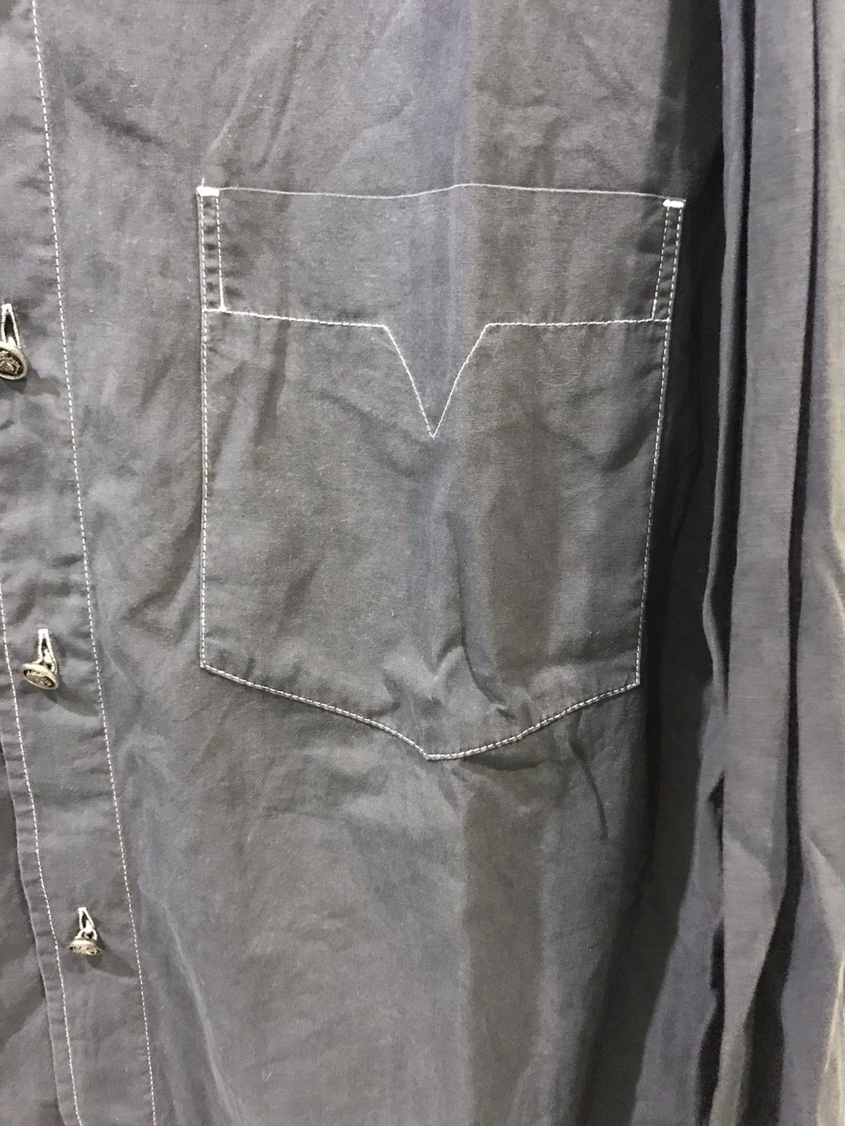 Versace × Vintage VERSACE JEANS COUTURE Button Up Shirt Size US M / EU 48-50 / 2 - 4 Thumbnail