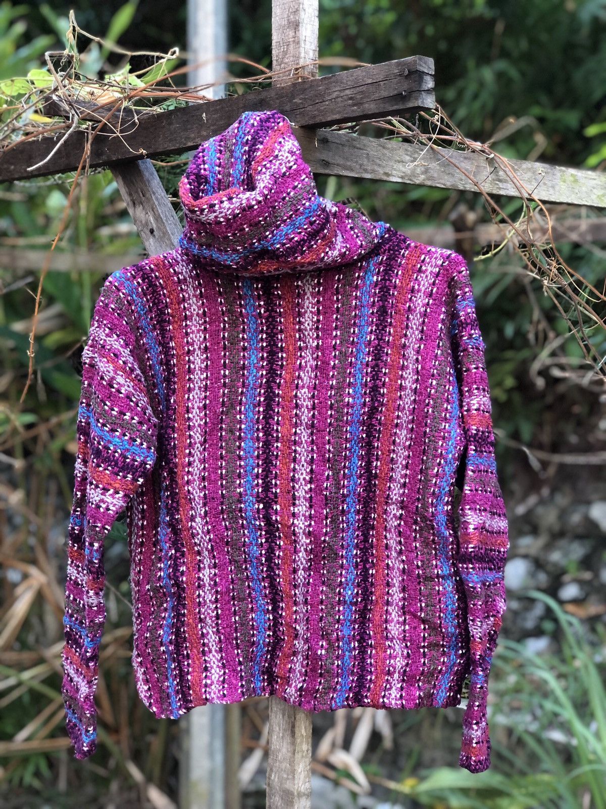 Mexicana Vintage 90's Baja Mexican Sweater Hoodie Size US XS / EU 42 / 0 - 4 Thumbnail