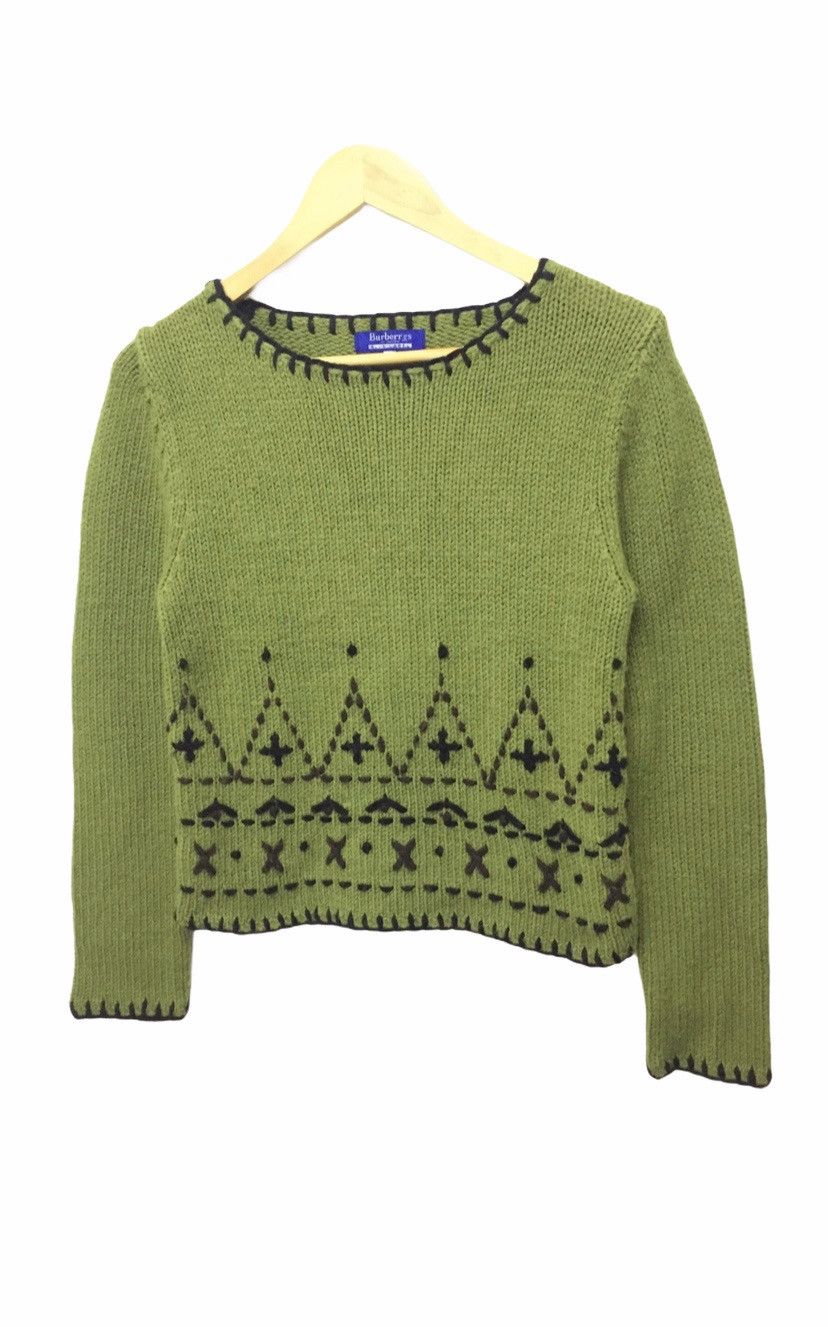 Burberry Blue label Native Wool Knit Size S / US 4 / IT 40 - 1 Thumbnail