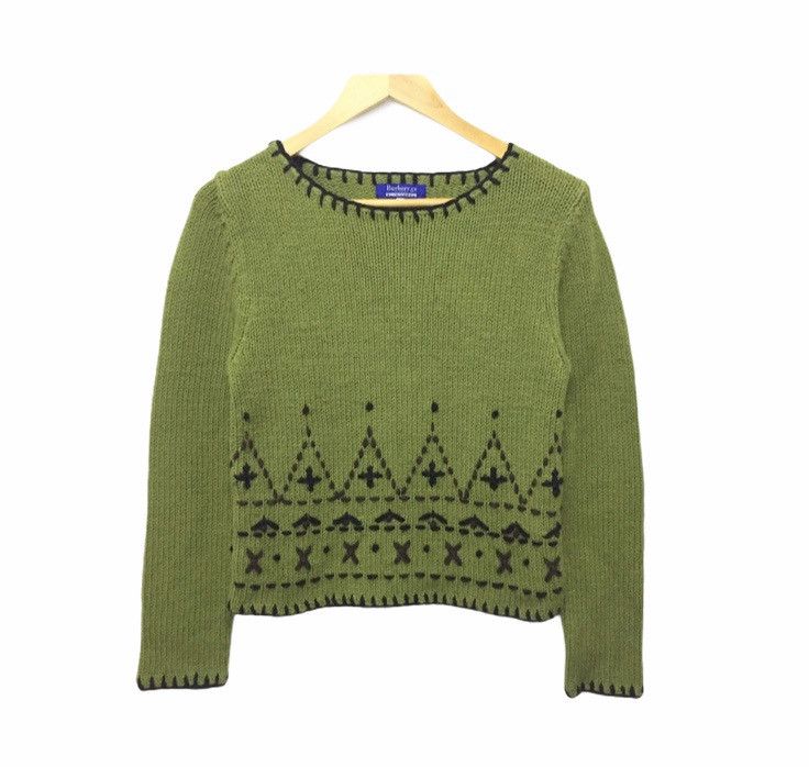 Burberry Blue label Native Wool Knit Size S / US 4 / IT 40 - 2 Thumbnail