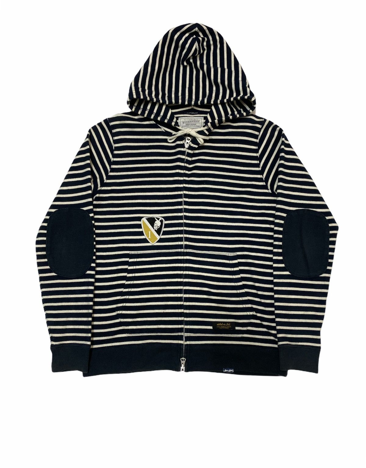 Neighborhood Vintage Neighborhood NBHD Rough & Rugged Stripe Hooded Size US M / EU 48-50 / 2 - 1 Thumbnail