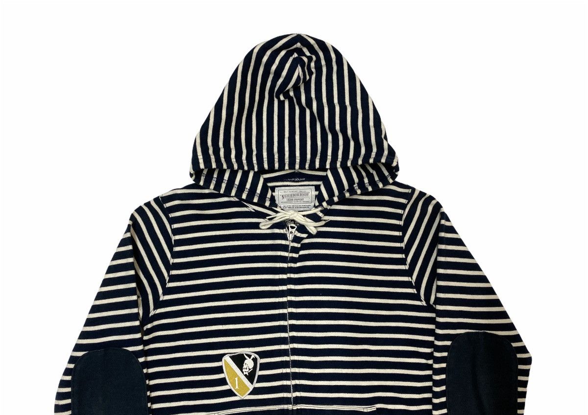 Neighborhood Vintage Neighborhood NBHD Rough & Rugged Stripe Hooded Size US M / EU 48-50 / 2 - 3 Thumbnail
