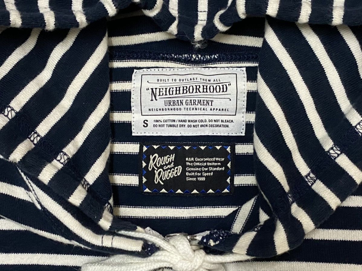 Neighborhood Vintage Neighborhood NBHD Rough & Rugged Stripe Hooded Size US M / EU 48-50 / 2 - 7 Thumbnail