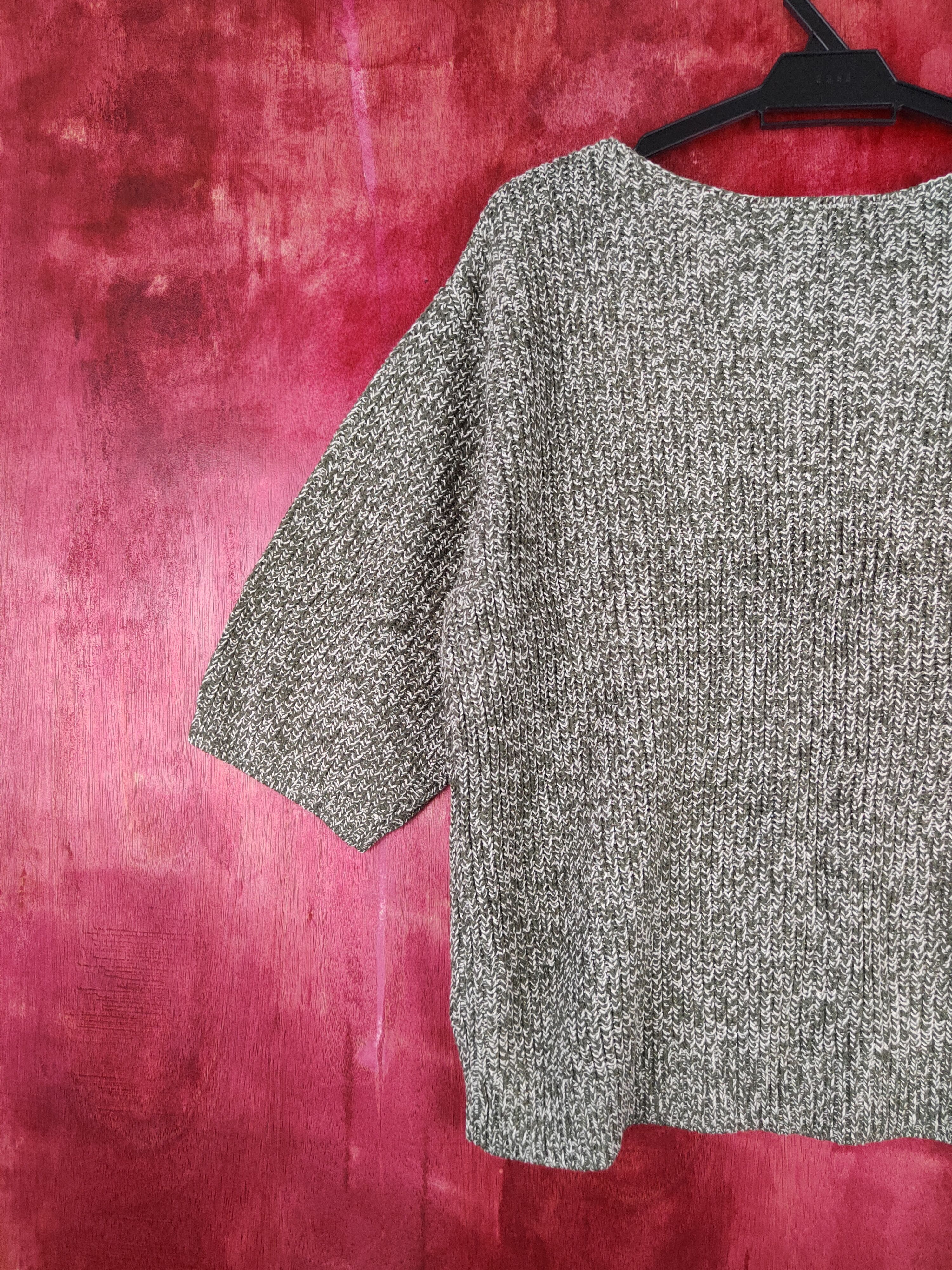 Japanese Brand × Uniqlo Uniqlo Dark Green Knitwear #5273 Size L / US 10 / IT 46 - 6 Thumbnail