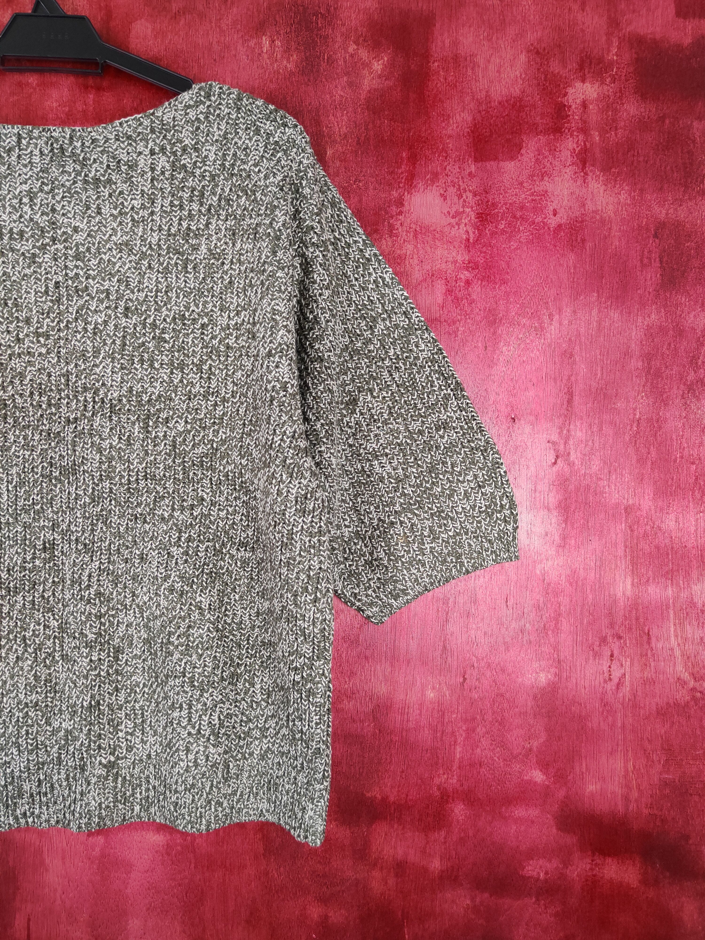 Japanese Brand × Uniqlo Uniqlo Dark Green Knitwear #5273 Size L / US 10 / IT 46 - 7 Thumbnail