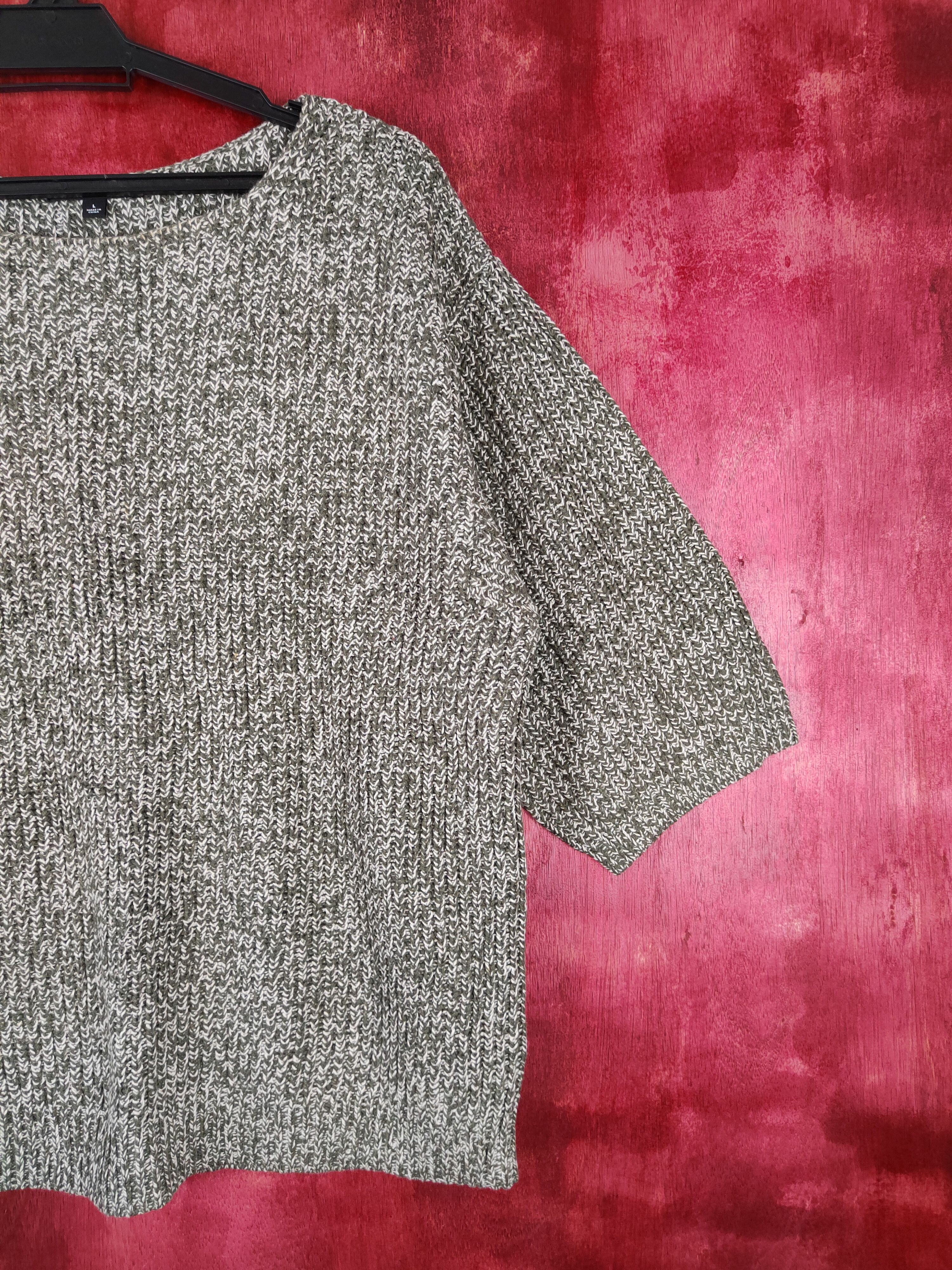 Japanese Brand × Uniqlo Uniqlo Dark Green Knitwear #5273 Size L / US 10 / IT 46 - 4 Thumbnail