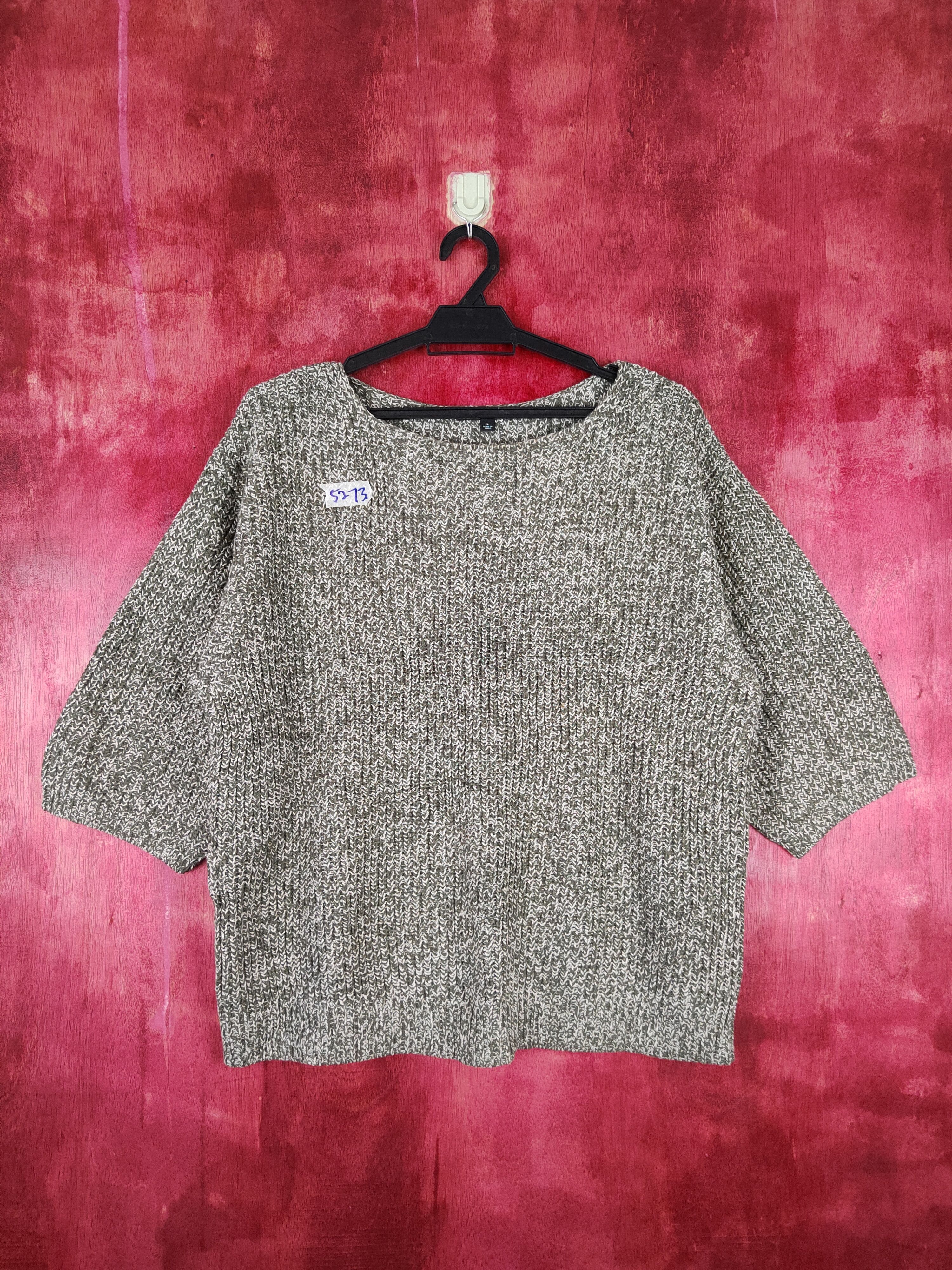 Japanese Brand × Uniqlo Uniqlo Dark Green Knitwear #5273 Size L / US 10 / IT 46 - 1 Thumbnail