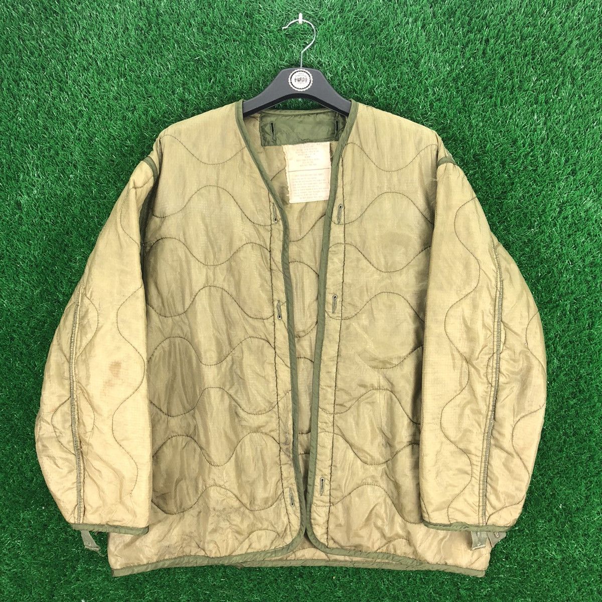 Vintage Vintage 70's US Military in Vietnam War Era Liner Jacket Size US XXL / EU 58 / 5 - 1 Thumbnail