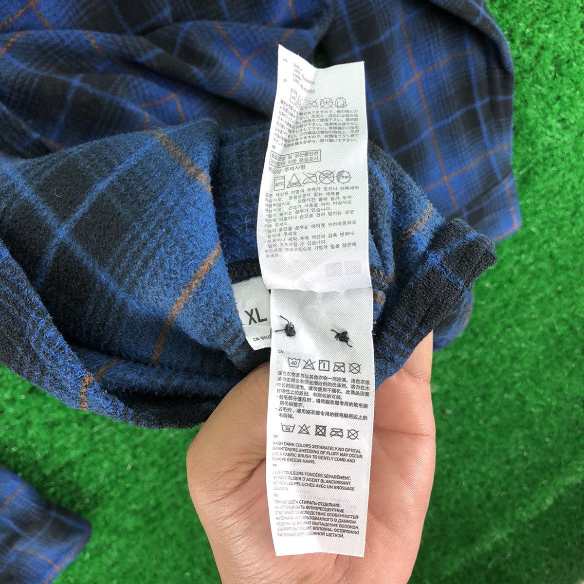Flannel Uniqlo Flannel Checkered Travis Scott Style Size US XL / EU 56 / 4 - 12 Thumbnail