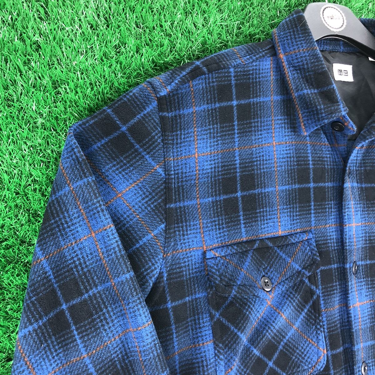 Flannel Uniqlo Flannel Checkered Travis Scott Style Size US XL / EU 56 / 4 - 2 Thumbnail