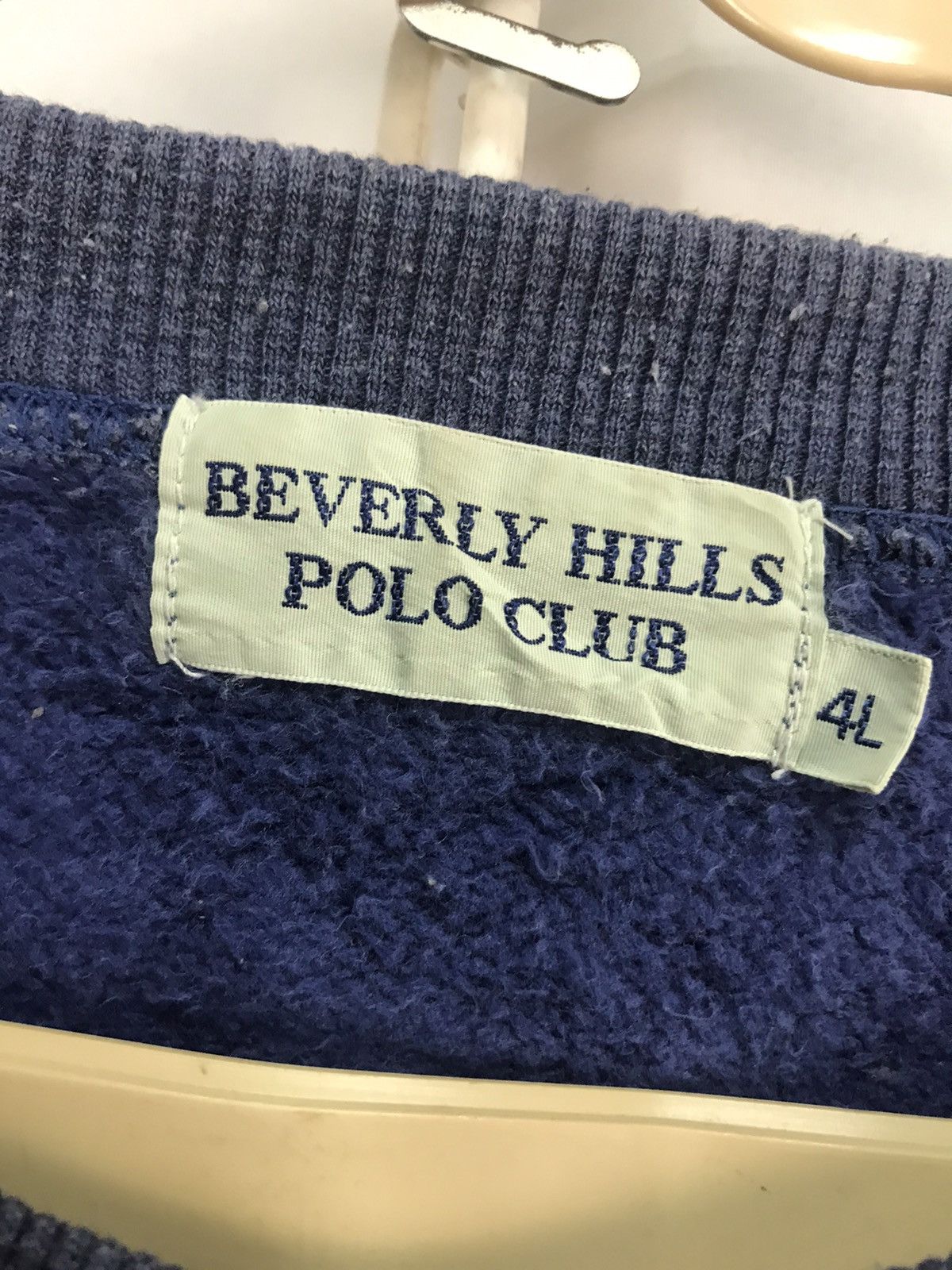 Beverly Hills Polo Club Beverly hill polo club spellout distressed sweatshirt Size US XL / EU 56 / 4 - 4 Thumbnail