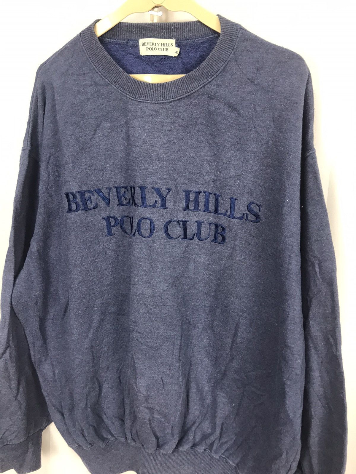Beverly Hills Polo Club Beverly hill polo club spellout distressed sweatshirt Size US XL / EU 56 / 4 - 3 Thumbnail