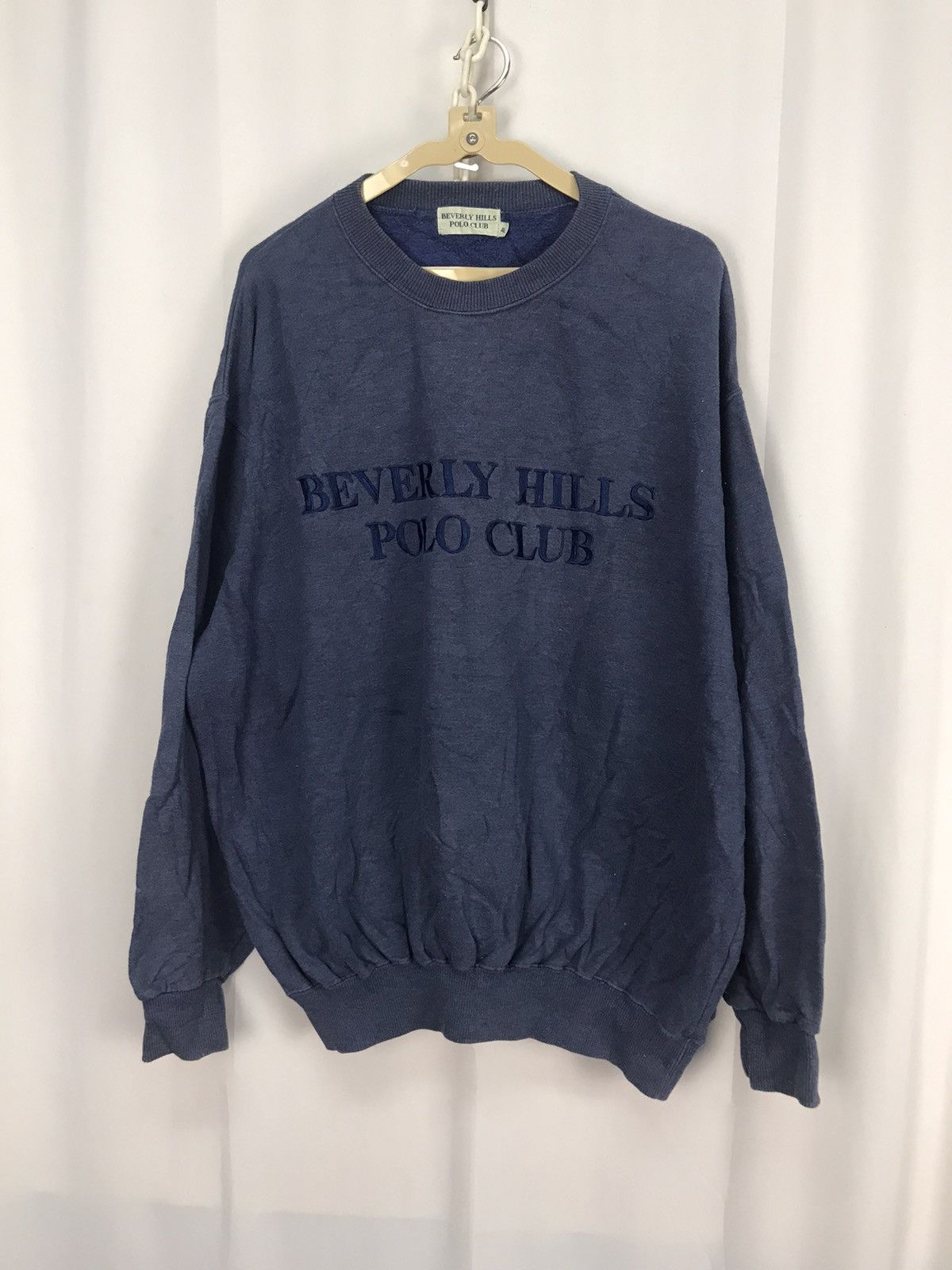 Beverly Hills Polo Club Beverly hill polo club spellout distressed sweatshirt Size US XL / EU 56 / 4 - 6 Thumbnail